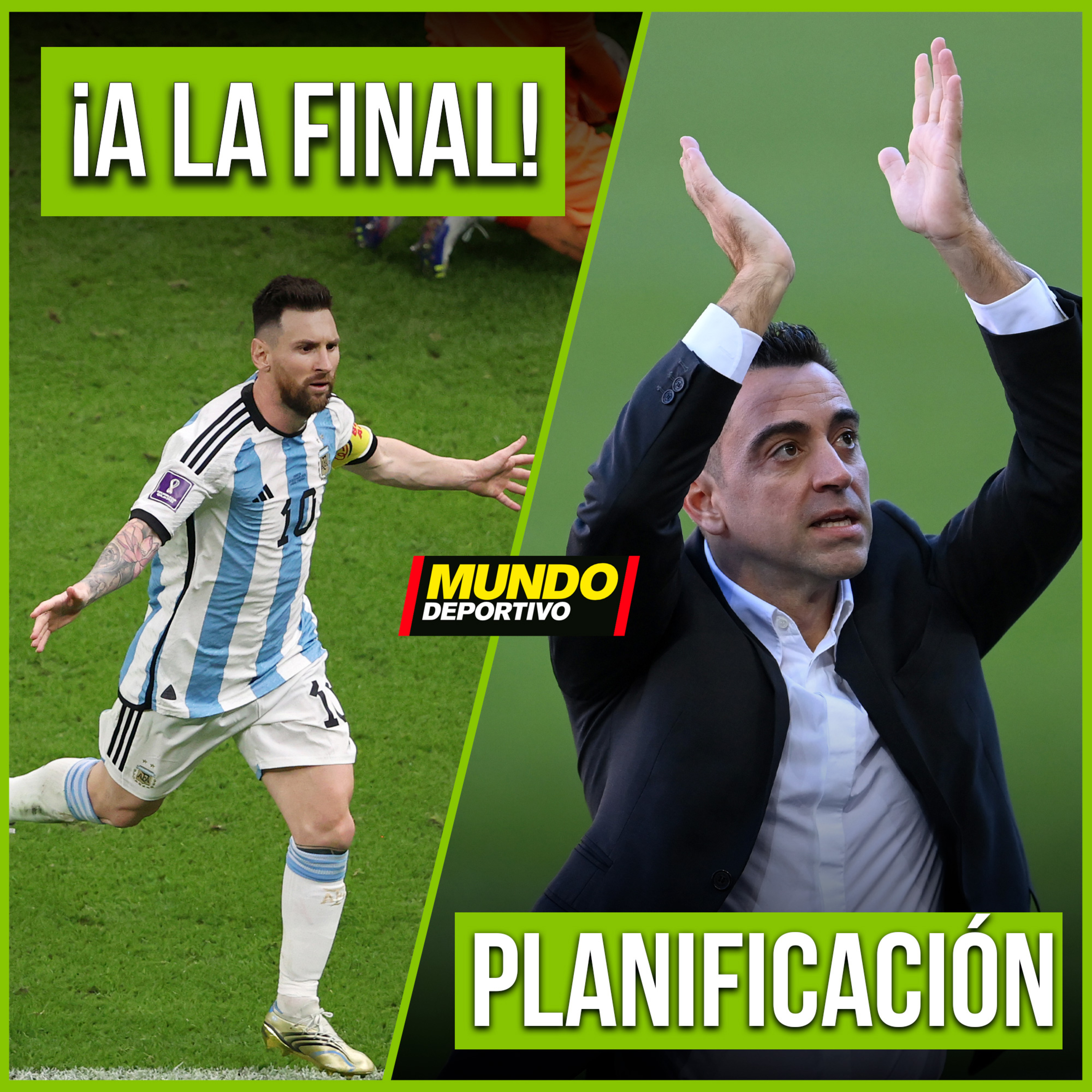 GMF 14 de diciembre - "Argentina a la final, hoy Francia - Marruecos, el Barça planifica el mercado invernal y anuncia acuerdo con WhiteBit, el desliz del padre de Haaland y un fichaje para el Bayern" episode artwork