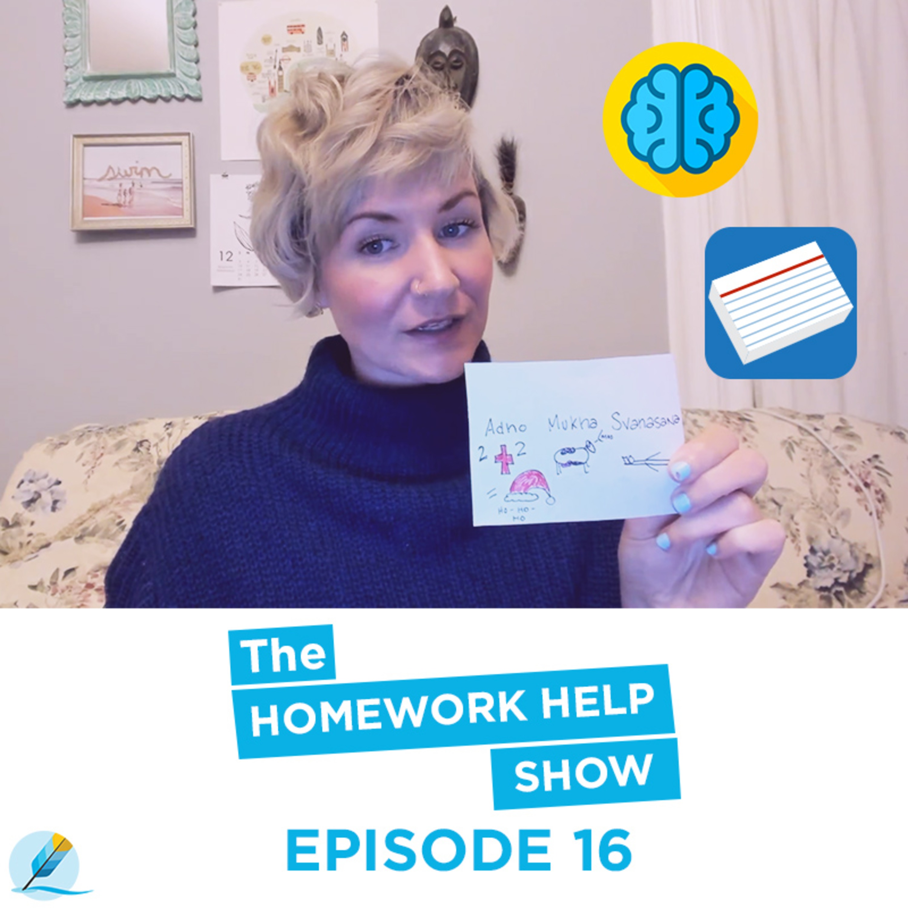 How To Implement Flash Cards Into Your Study Routine | The Homework Help Show EP 16 episode artwork