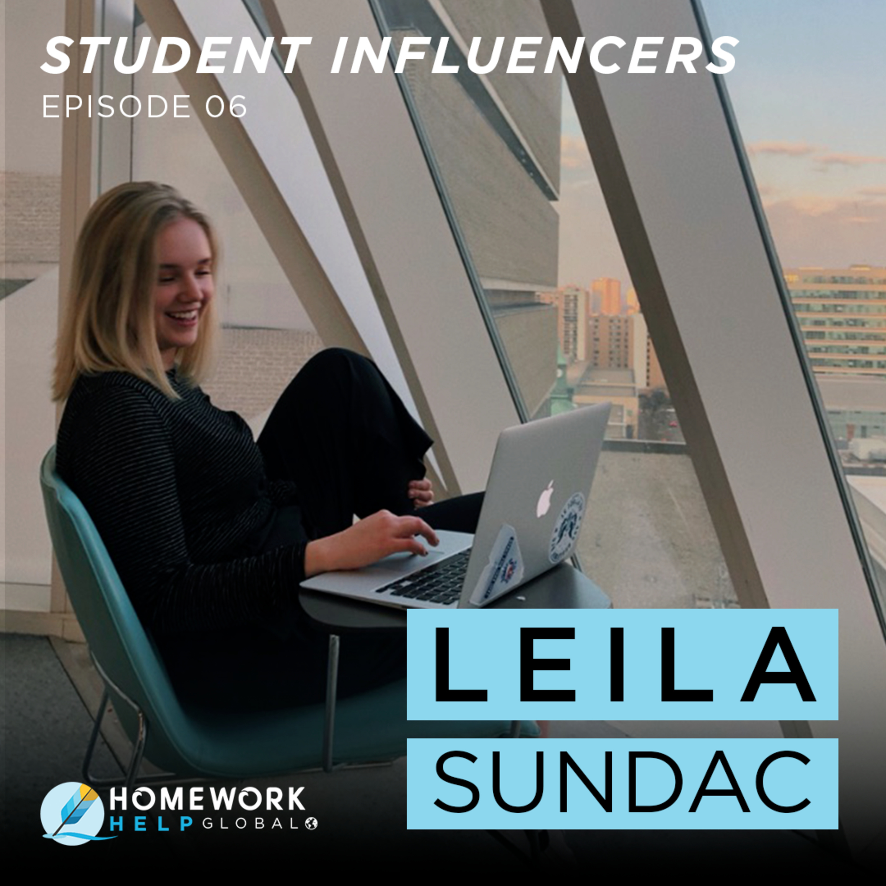 Leila Sundac on Efficiency, Managing Stress, and Personal Development | Student Influencers EP 06 episode artwork