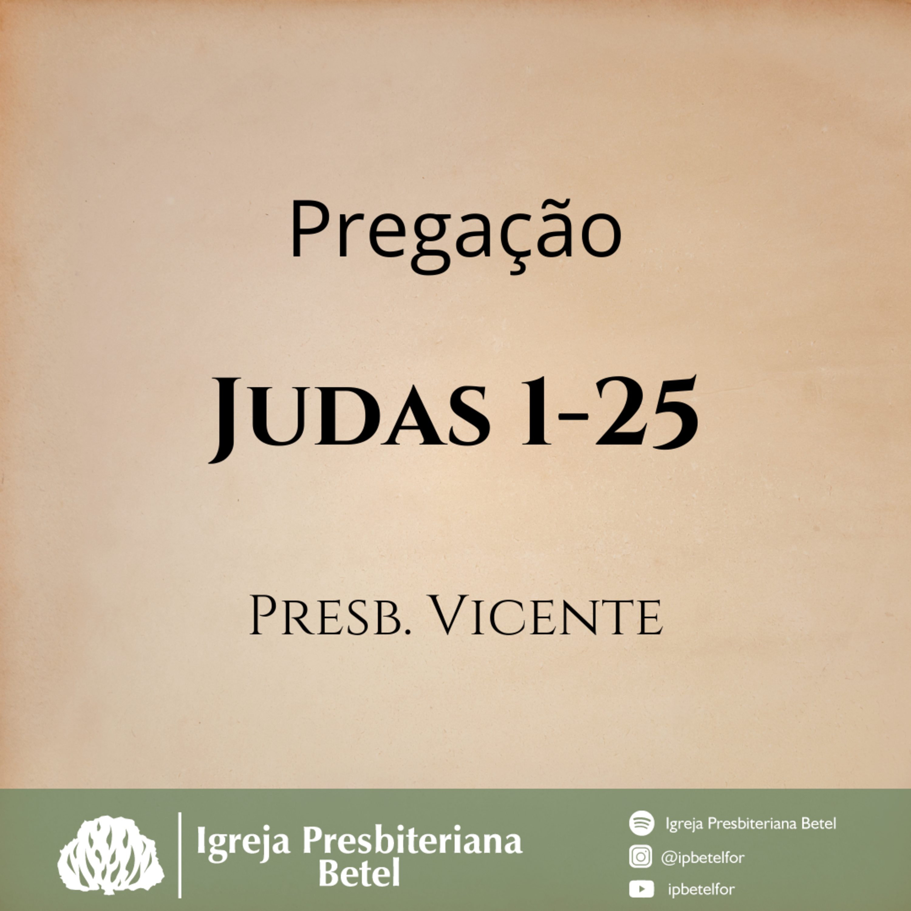 Pregação em Judas 1-25 | Presb. Vicente episode artwork