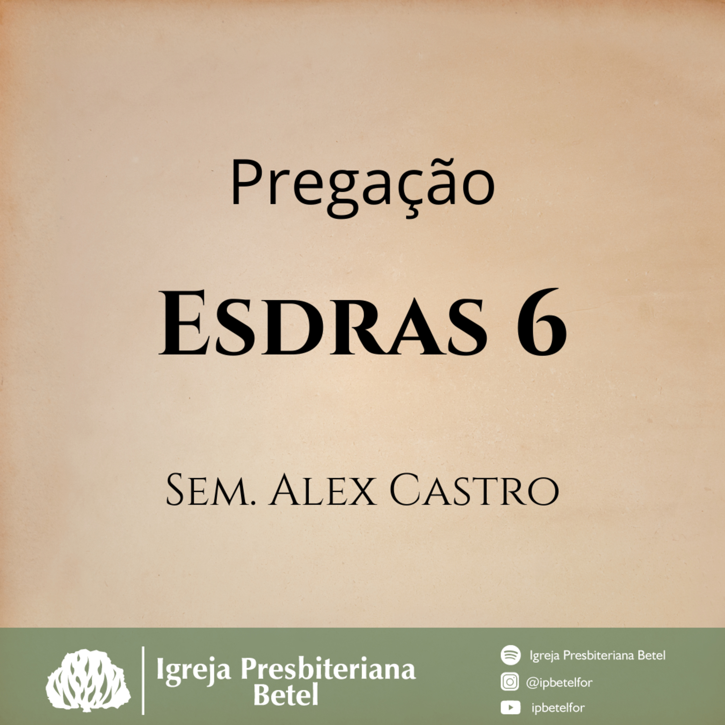 Pregação em Esdras 6 | Sem. Alex Castro episode artwork