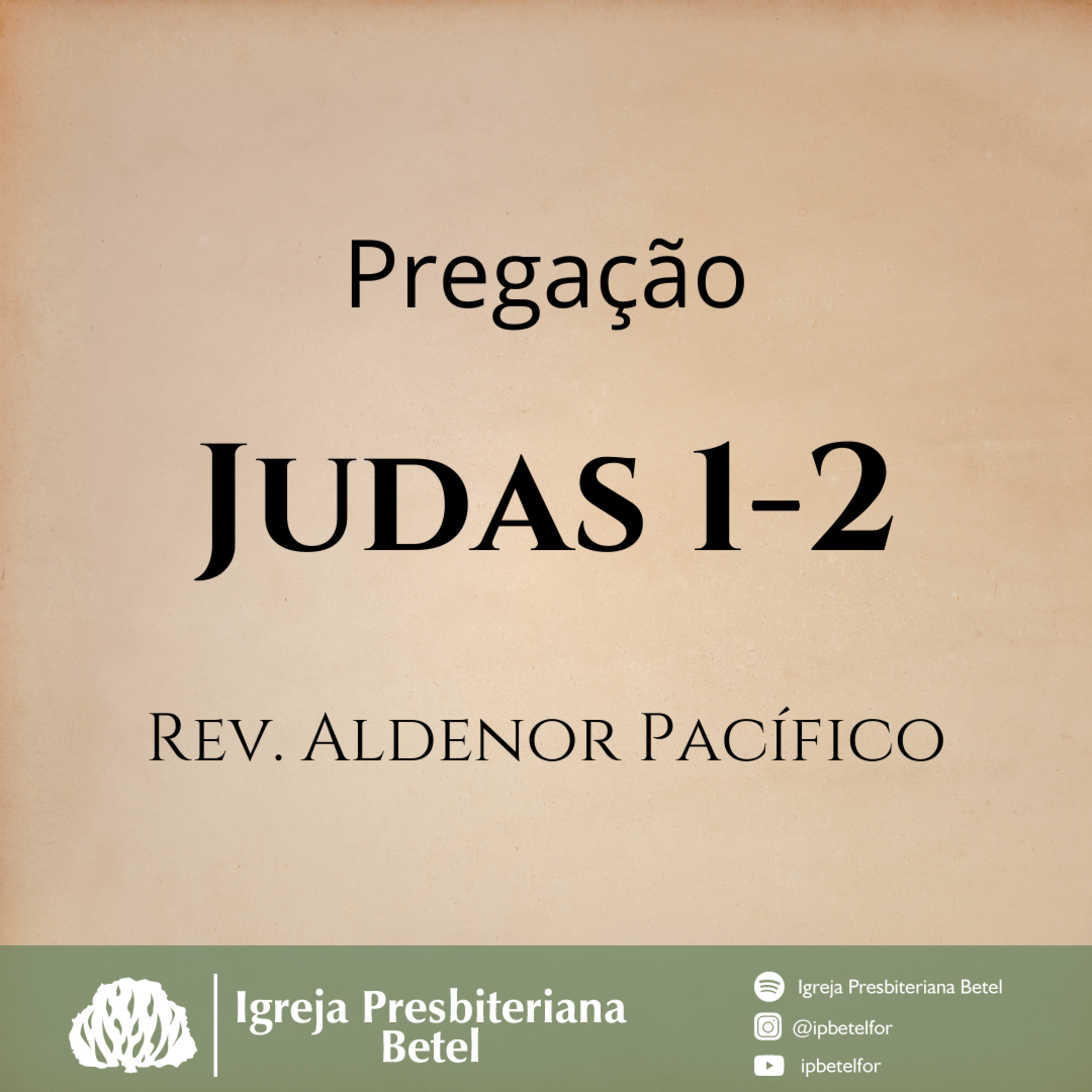 Pregação em Judas 1-2 | Rev. Aldenor Pacífico episode artwork