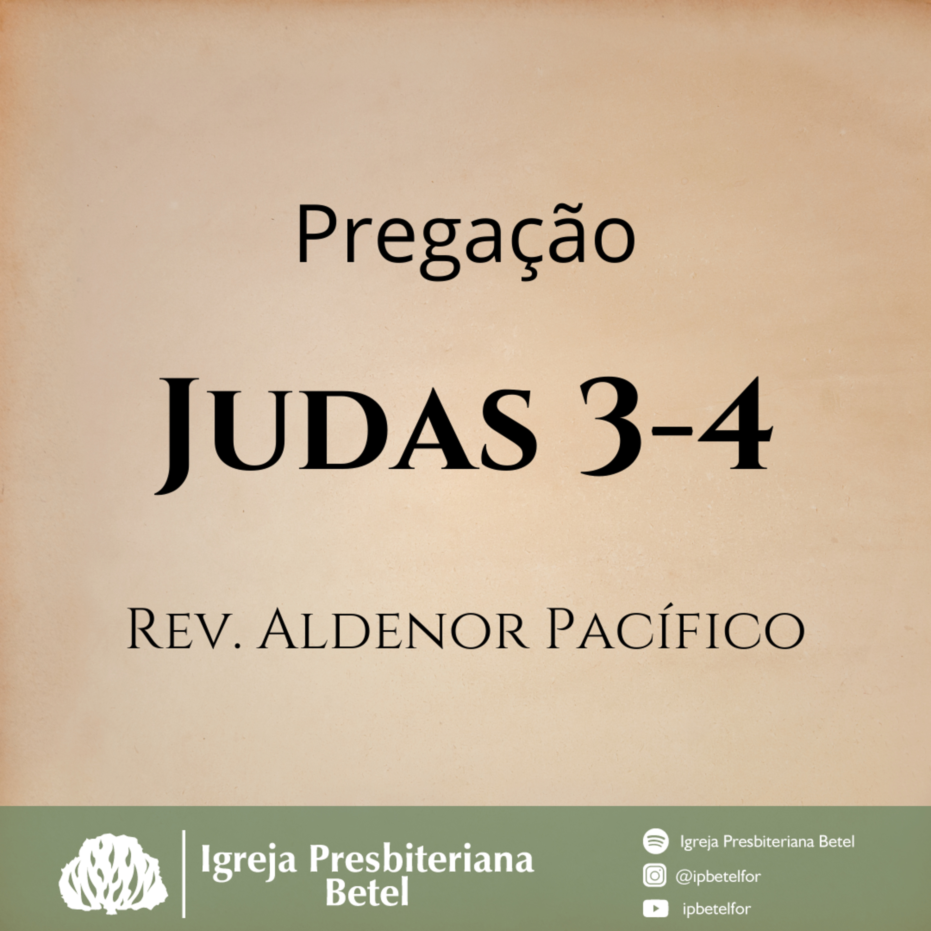 Pregação em Judas 3-4 | Rev. Aldenor Pacífico episode artwork