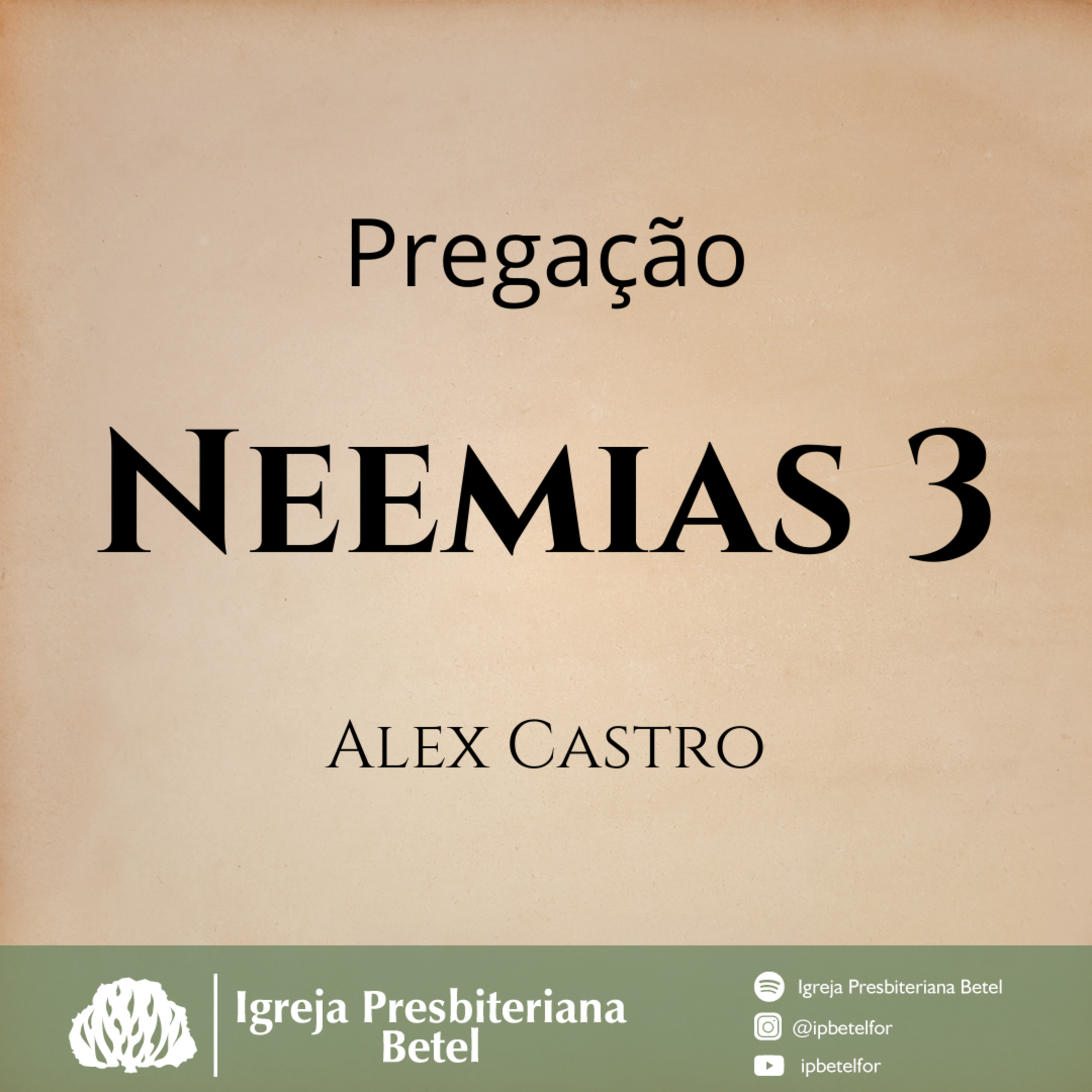 Pregação em Neemias 3 | Alex Castro episode artwork