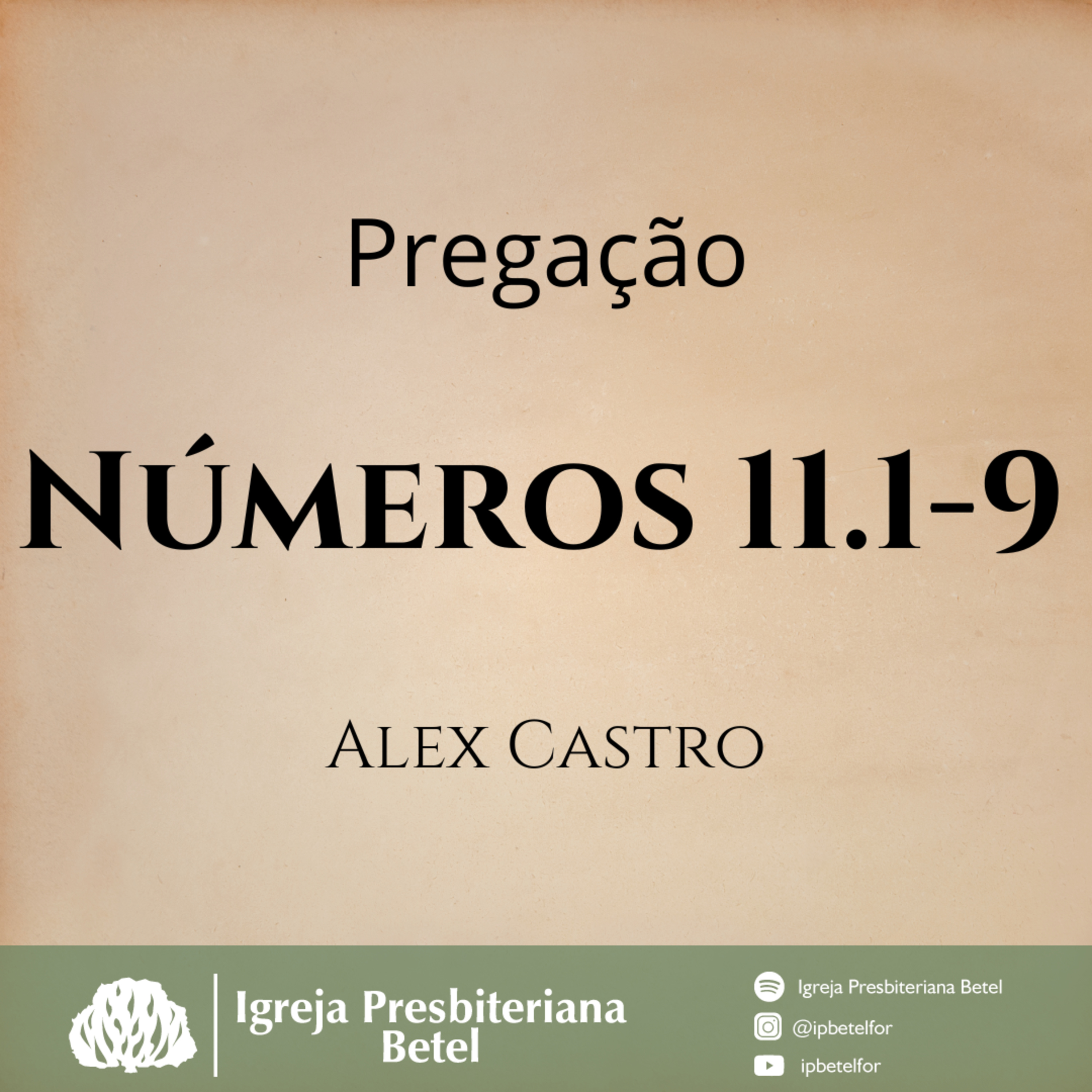 Pregação em Números 11.1-9 | Alex Castro episode artwork