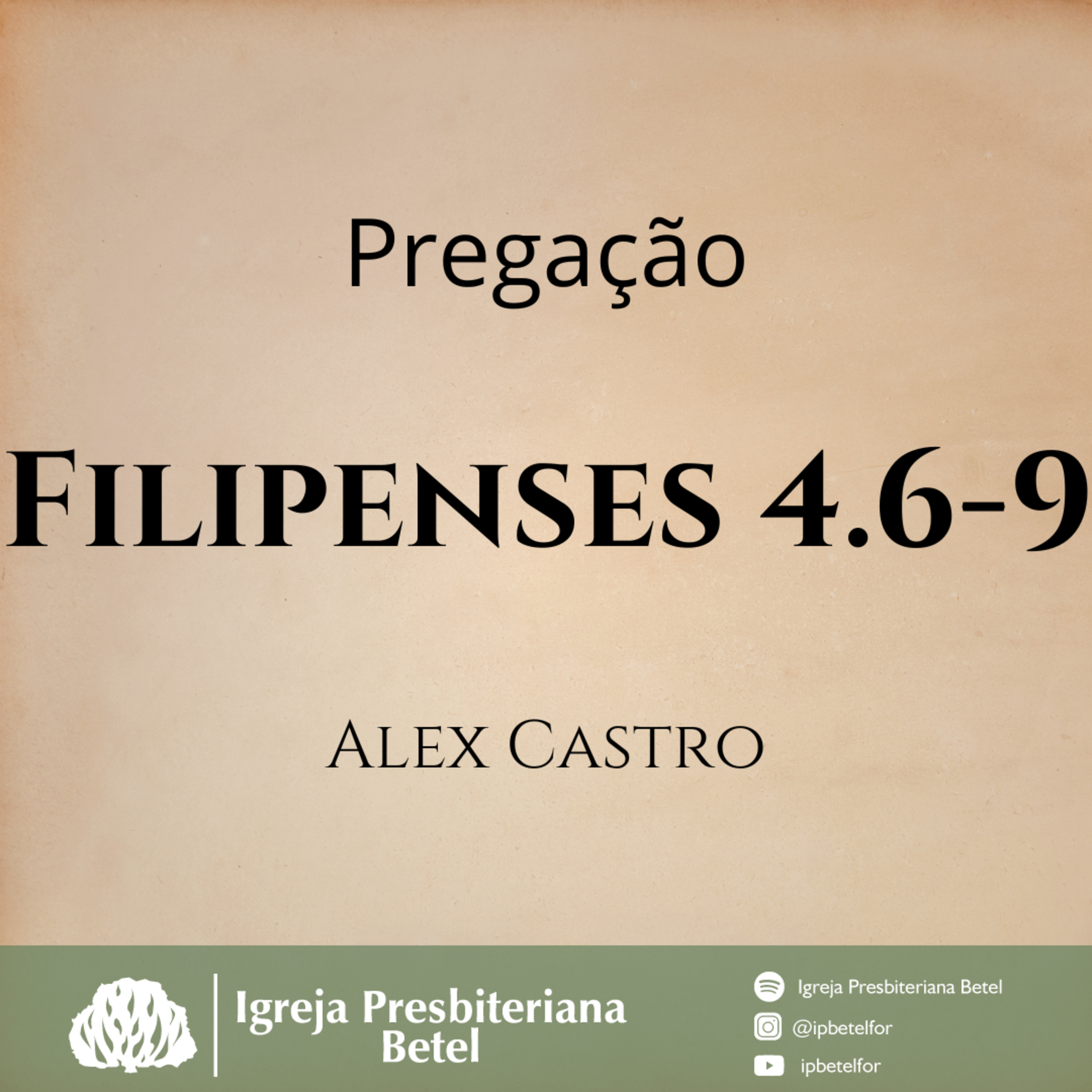 Pregação em Filipenses 4.6-9 | Alex Castro episode artwork