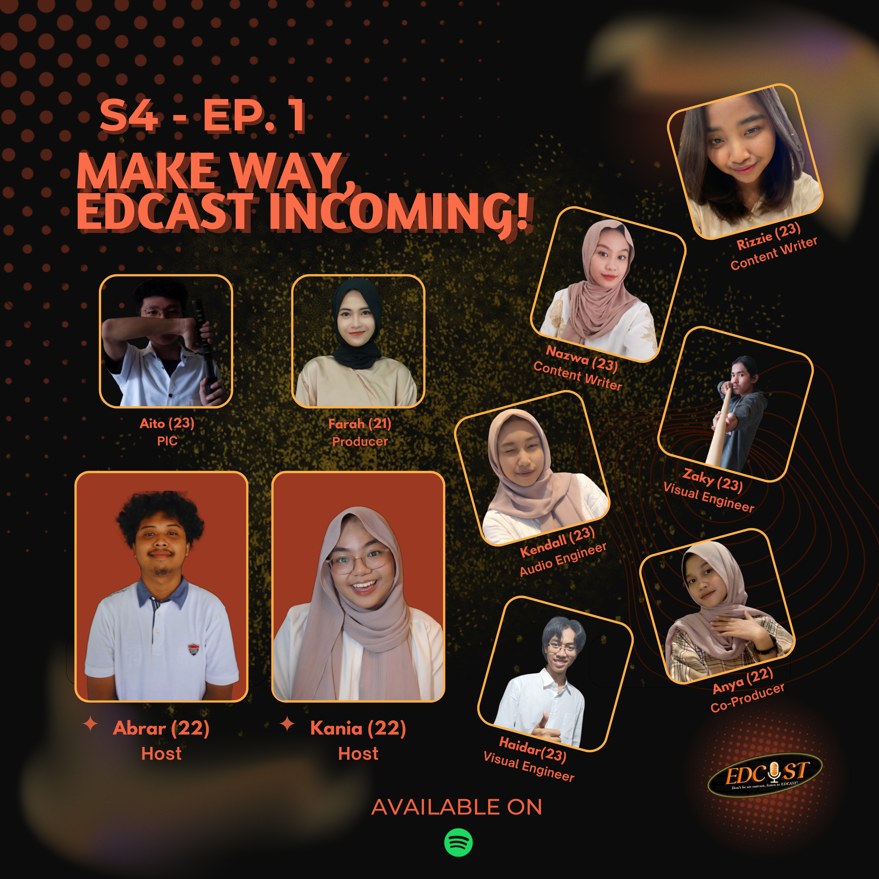 EDCAST 4 : #1 Make Way, EDCAST Incoming! episode artwork