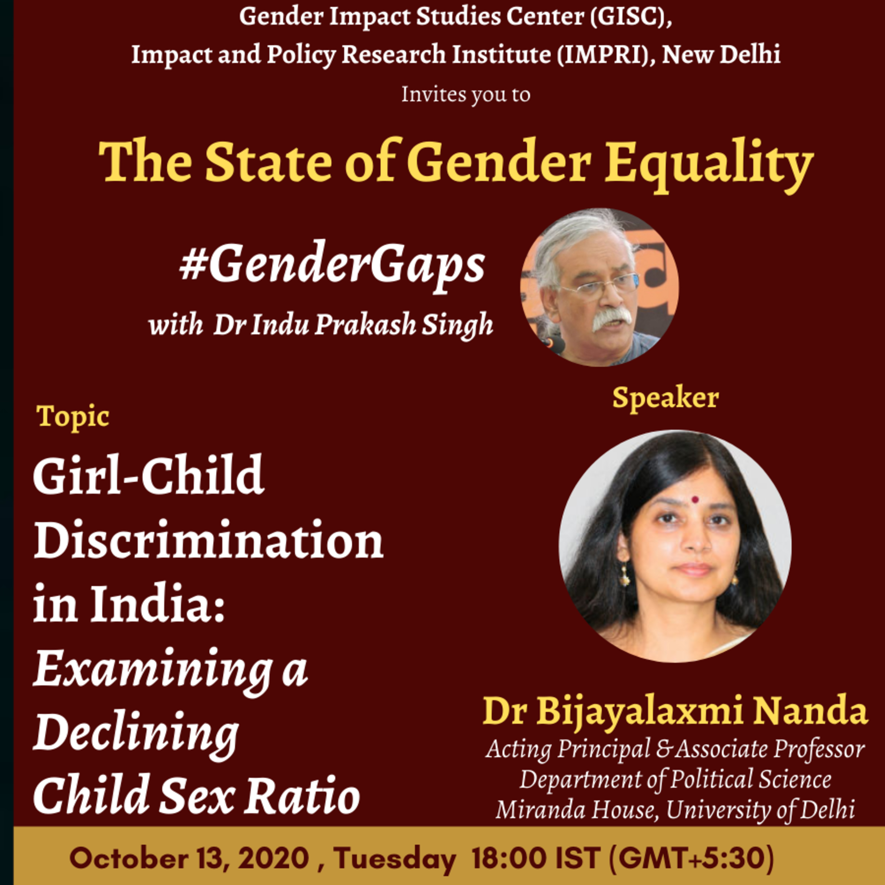 #WebPolicyTalk: Live at IMPRI