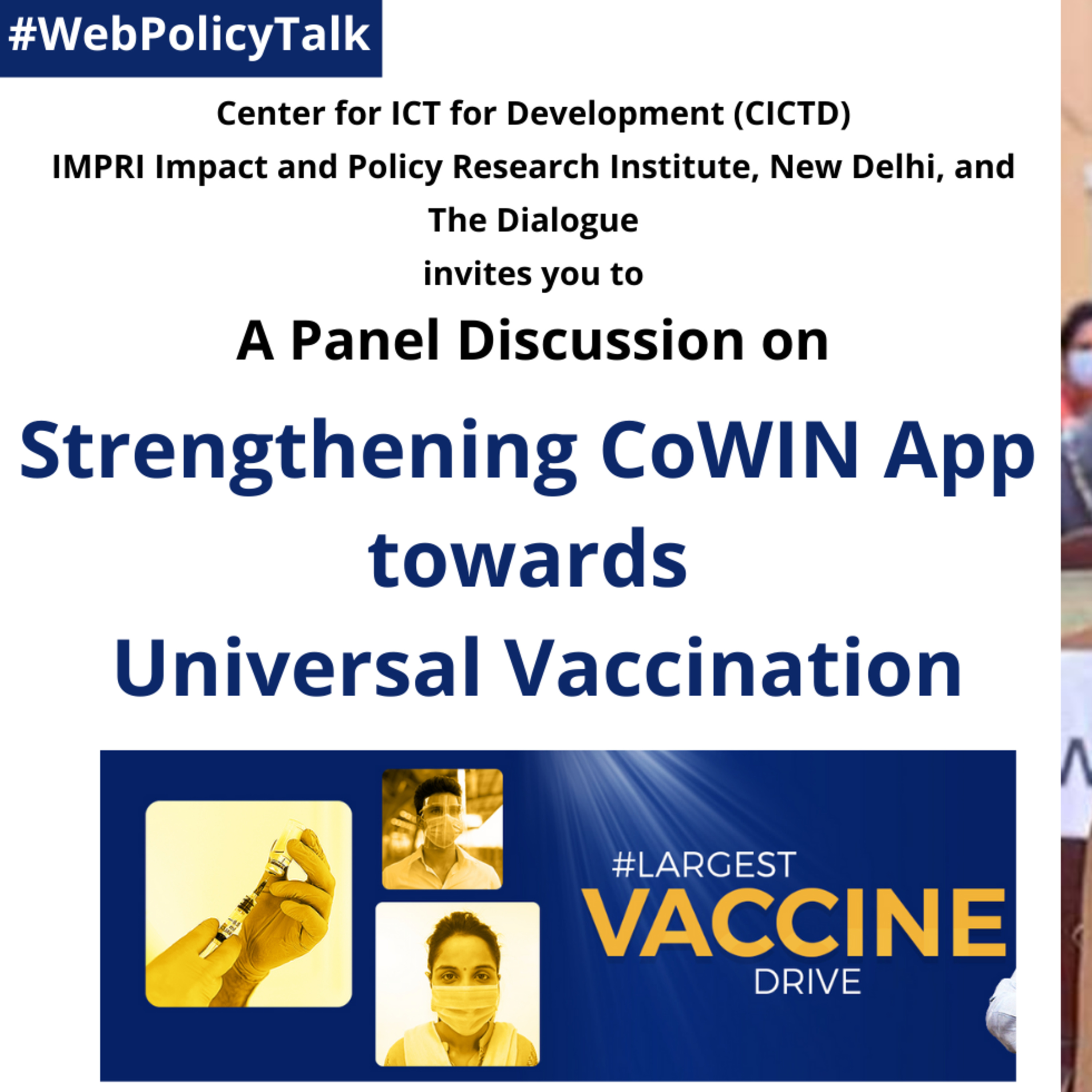 #WebPolicyTalk: Live at IMPRI