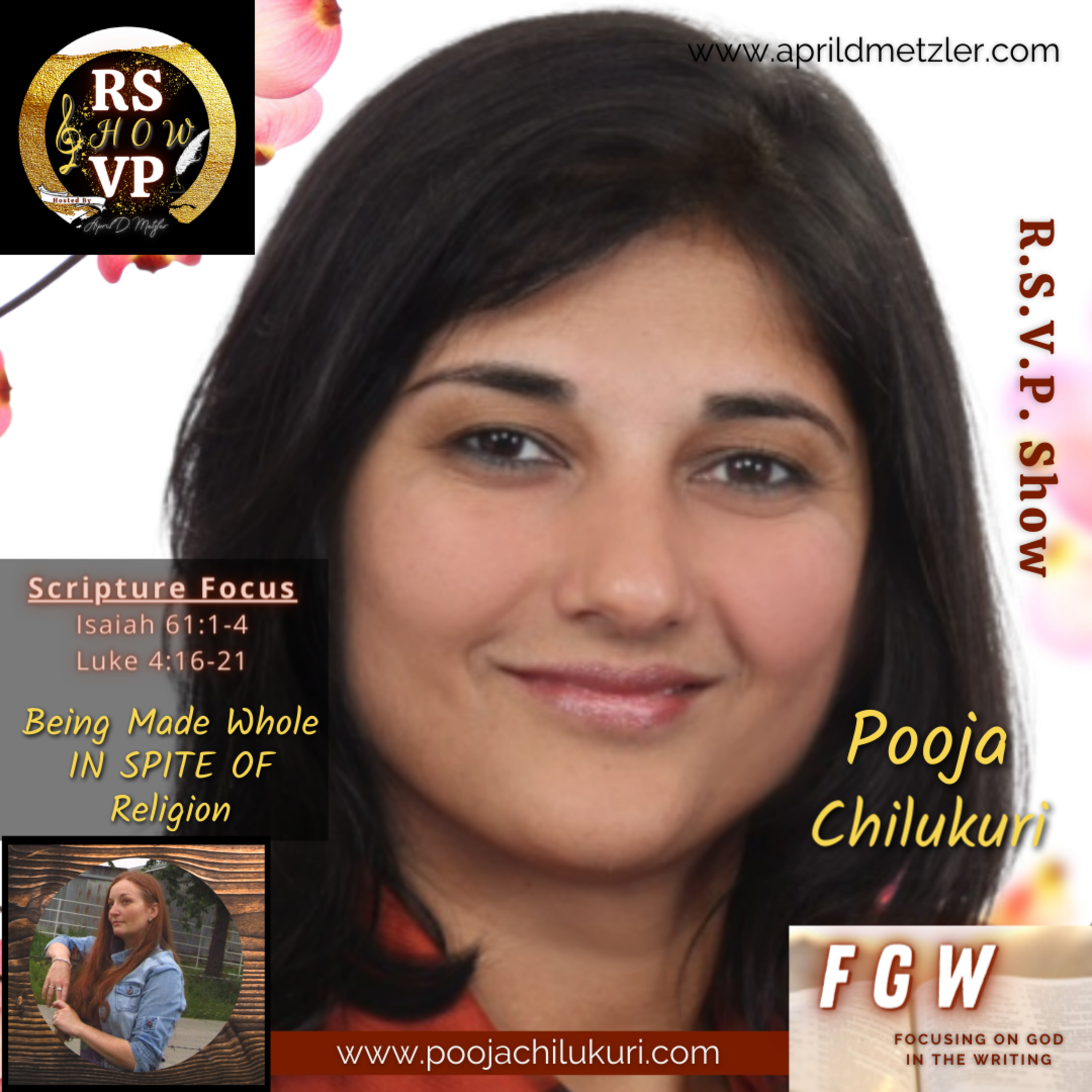 Focusing on God in the Writing – Being Made Whole IN SPITE OF Religion – Pooja Chilukuri