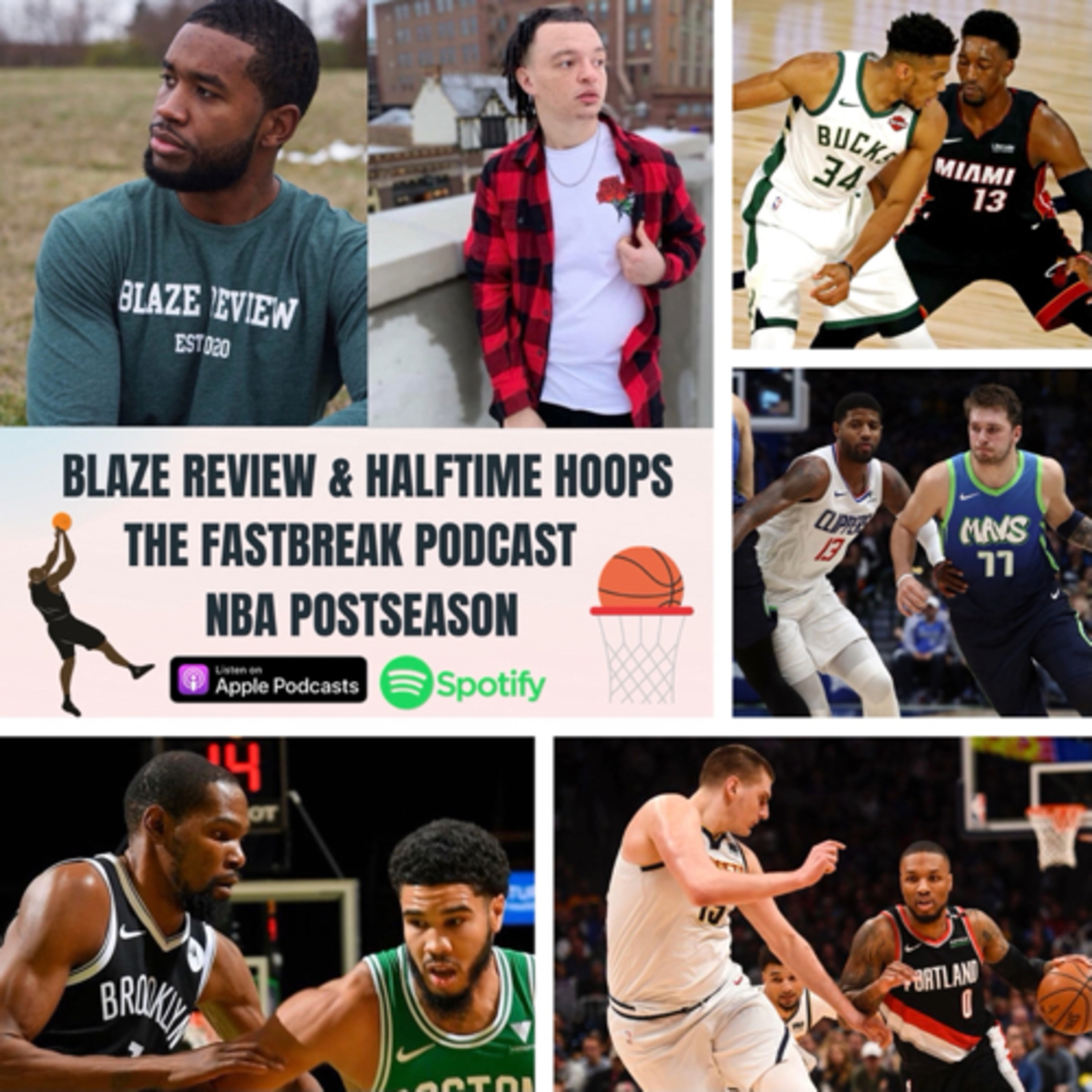 The Fastbreak Podcast- NBA Playoff Recap episode artwork