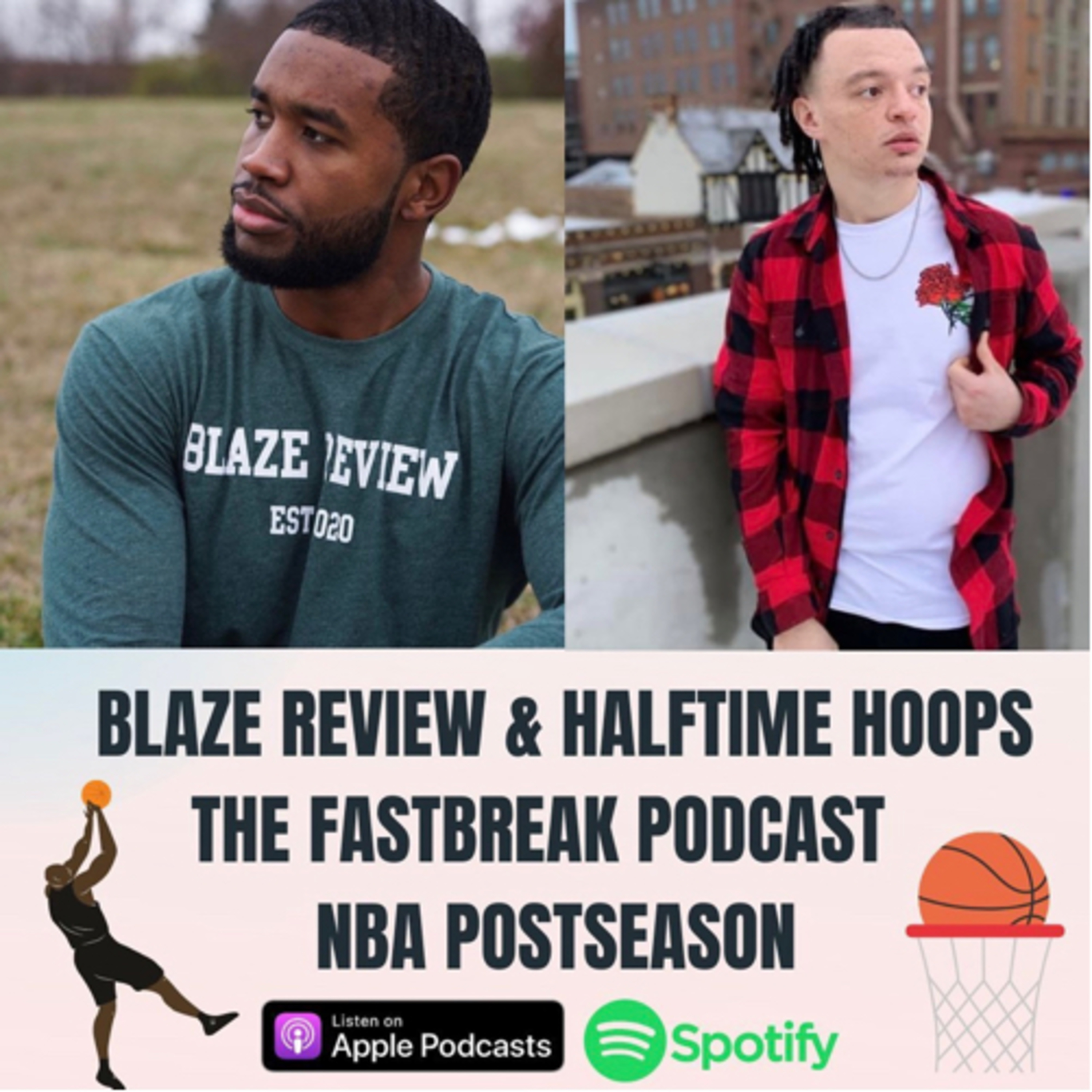 Fastbreak Podcast- NBA Playoff First Round Recap, NBA Semifinals Preview  episode artwork