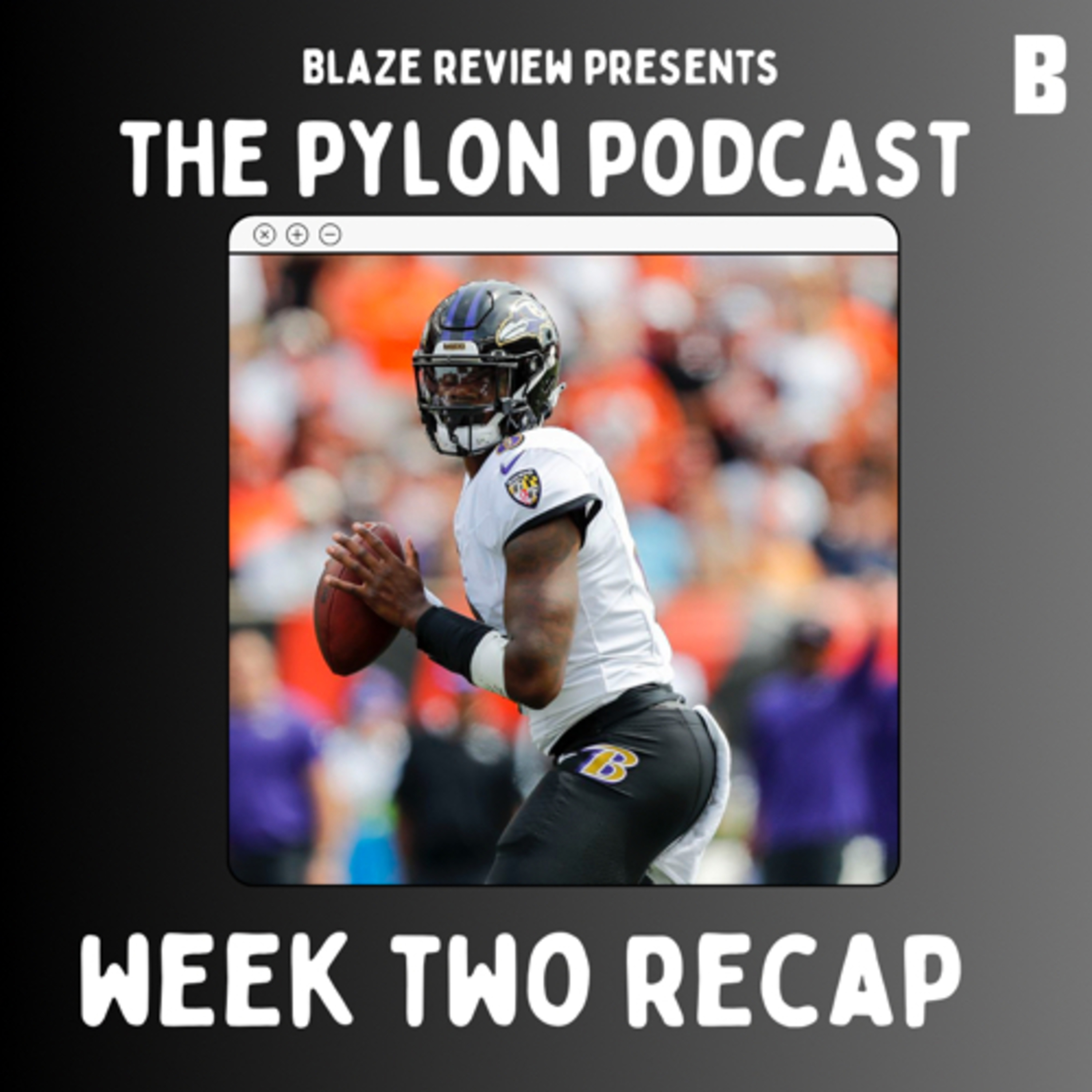 Pylon Podcast- Chiefs vs Jags, Bengals vs Ravens, Chargers vs Titans, 49ers vs Rams  episode artwork