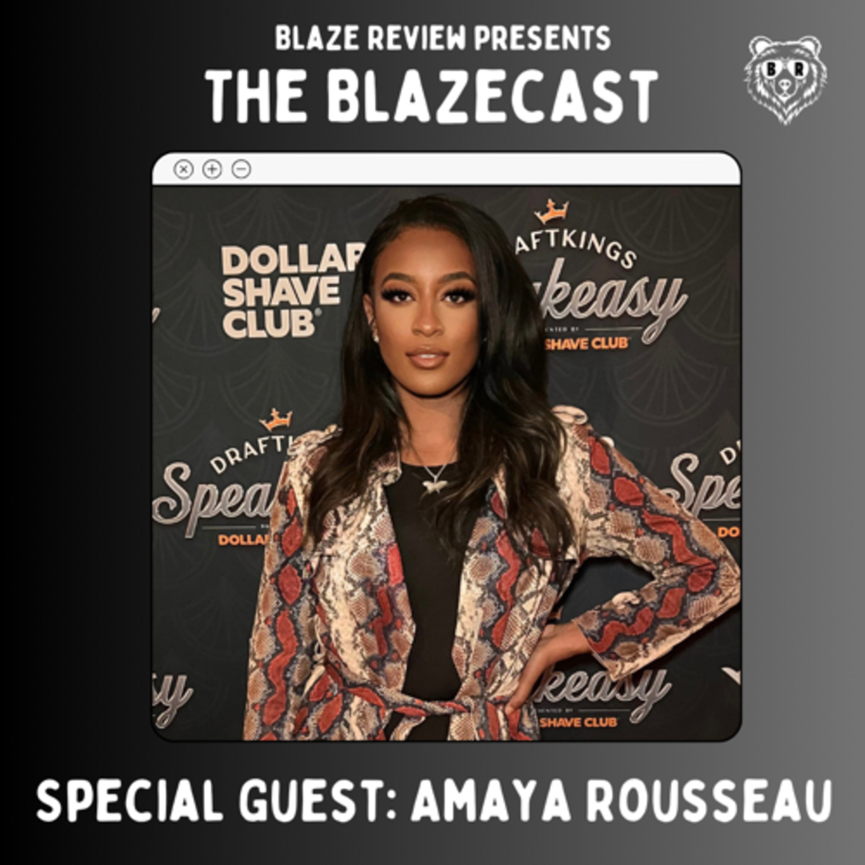 Blazecast- Special guest Amaya Rousseau  episode artwork