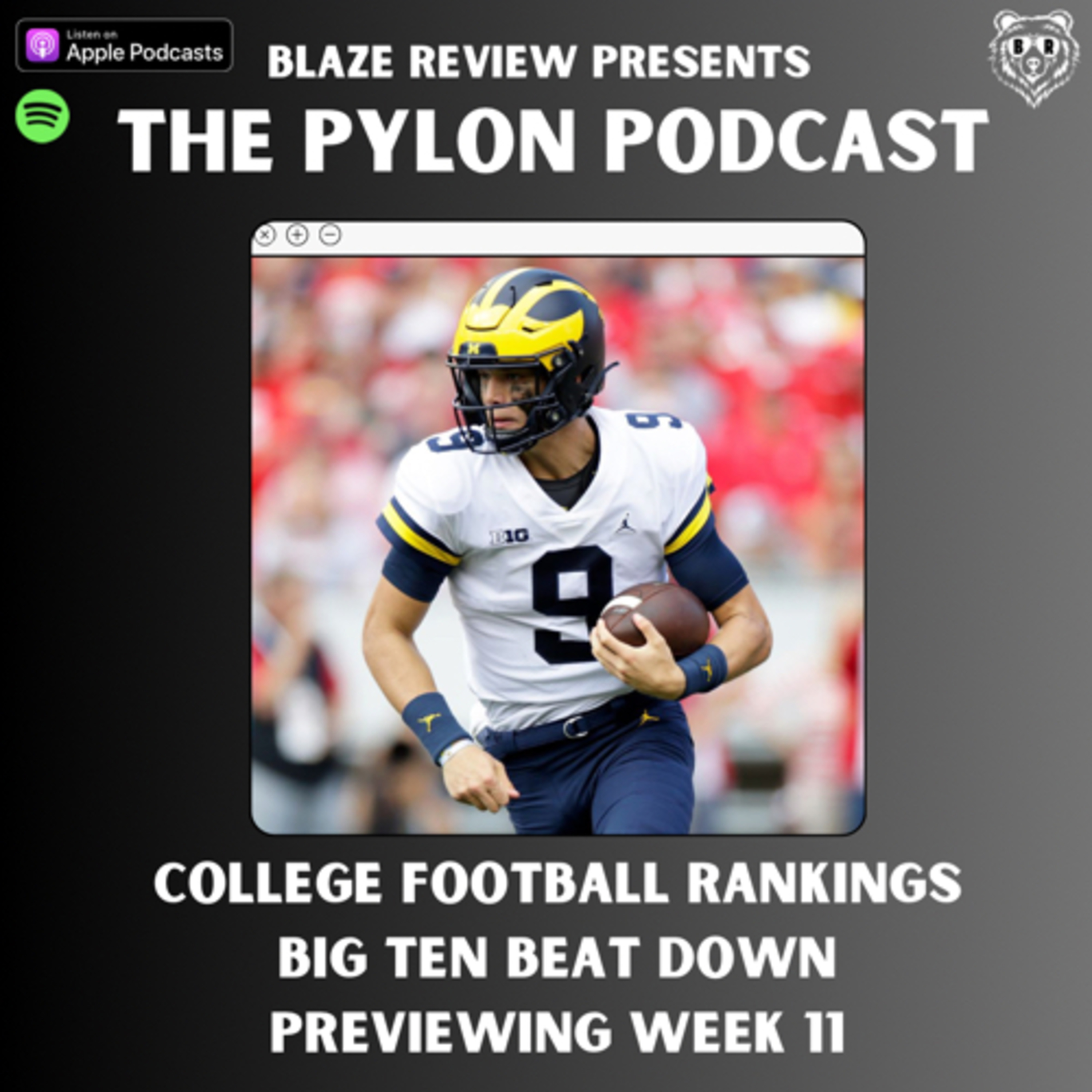 Pylon Podcast- CFP Rankings, Big Team Beatdown, Week 11 Preview  episode artwork