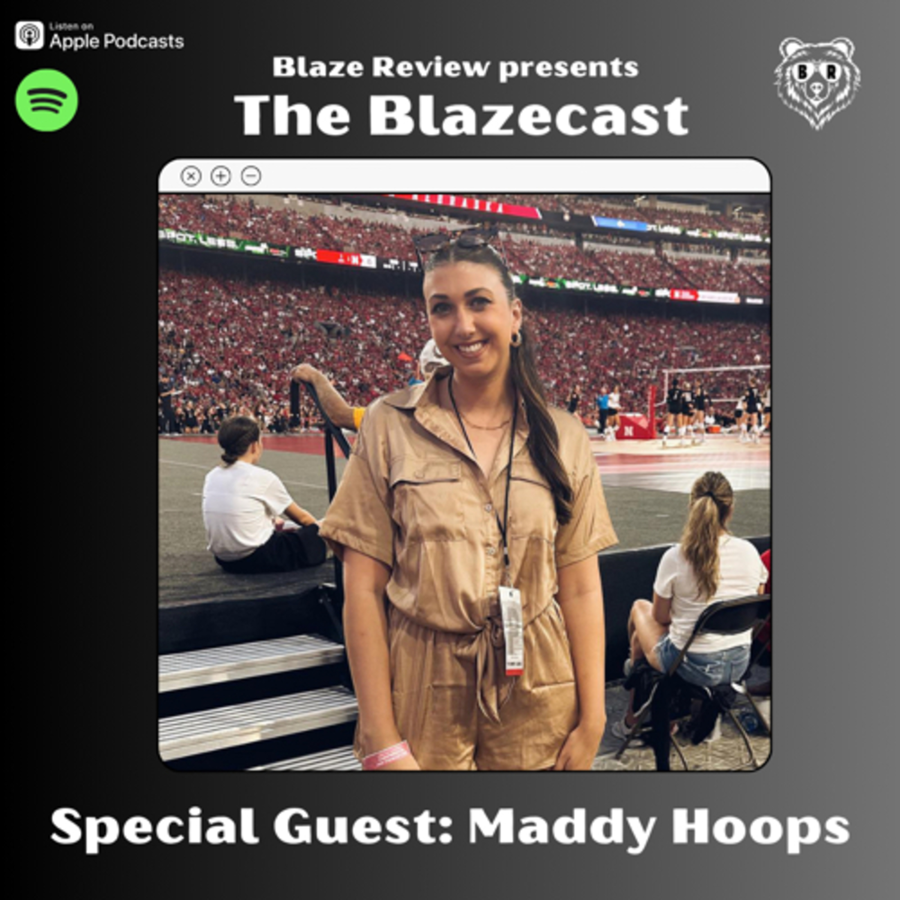 Blazecast- Special guest Maddy Hoops episode artwork