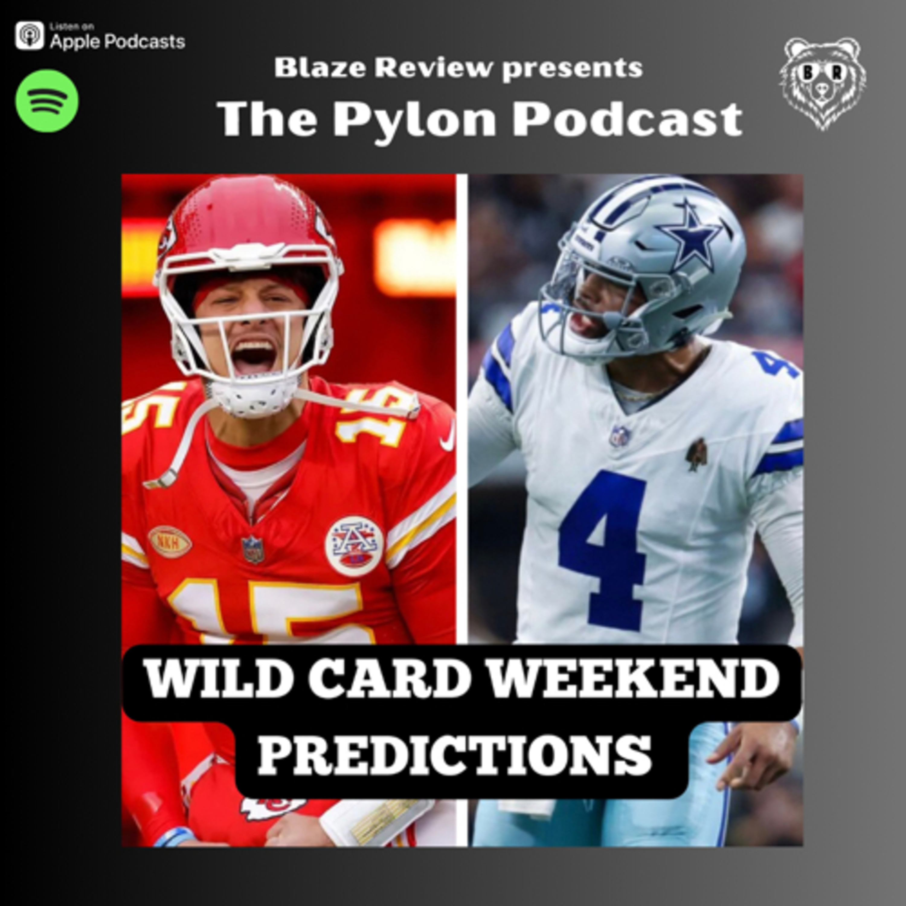 Pylon Podcast- NFL Wild Card weekend predictions  episode artwork