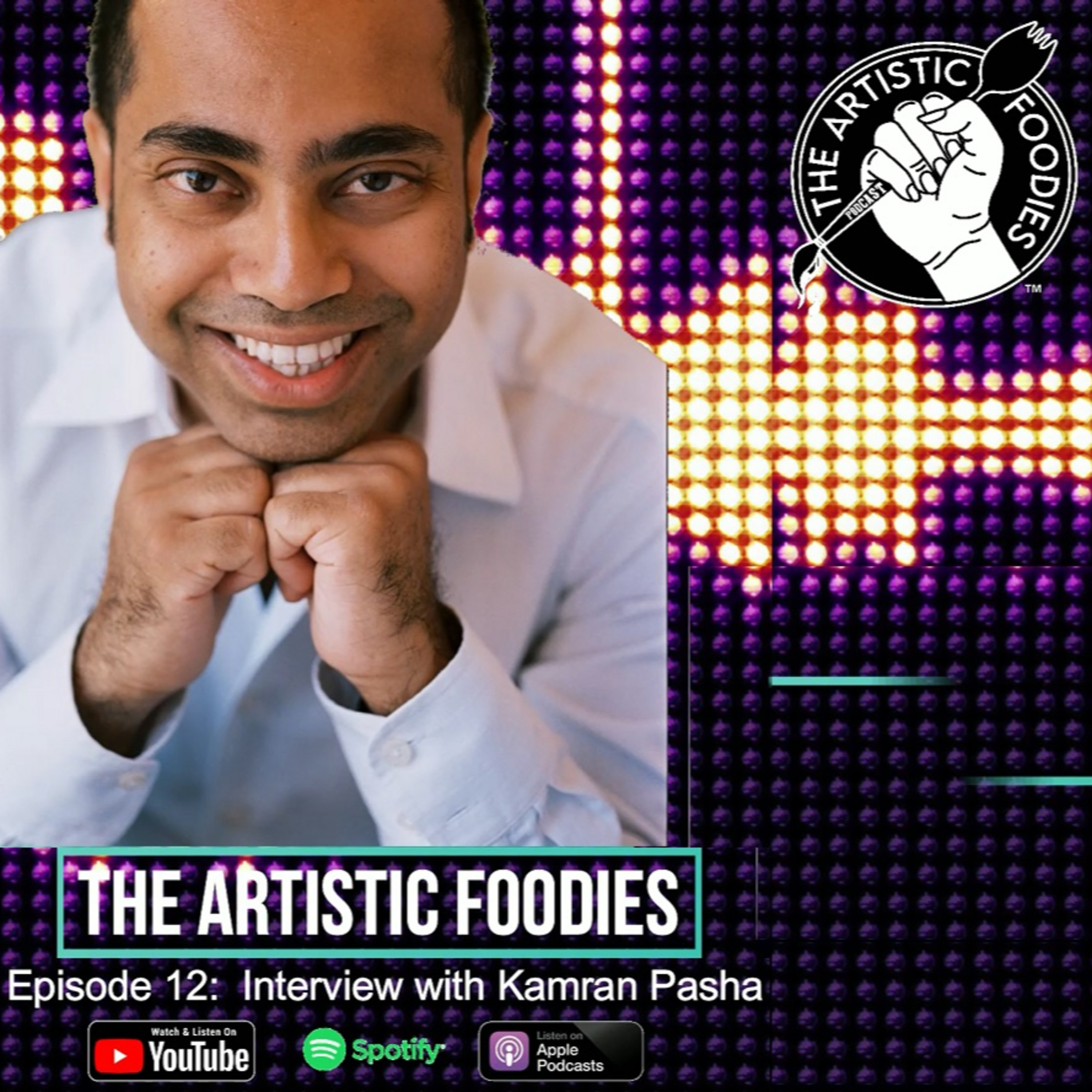 Episode 12: Hollywood Interview with Kamran Pasha episode artwork