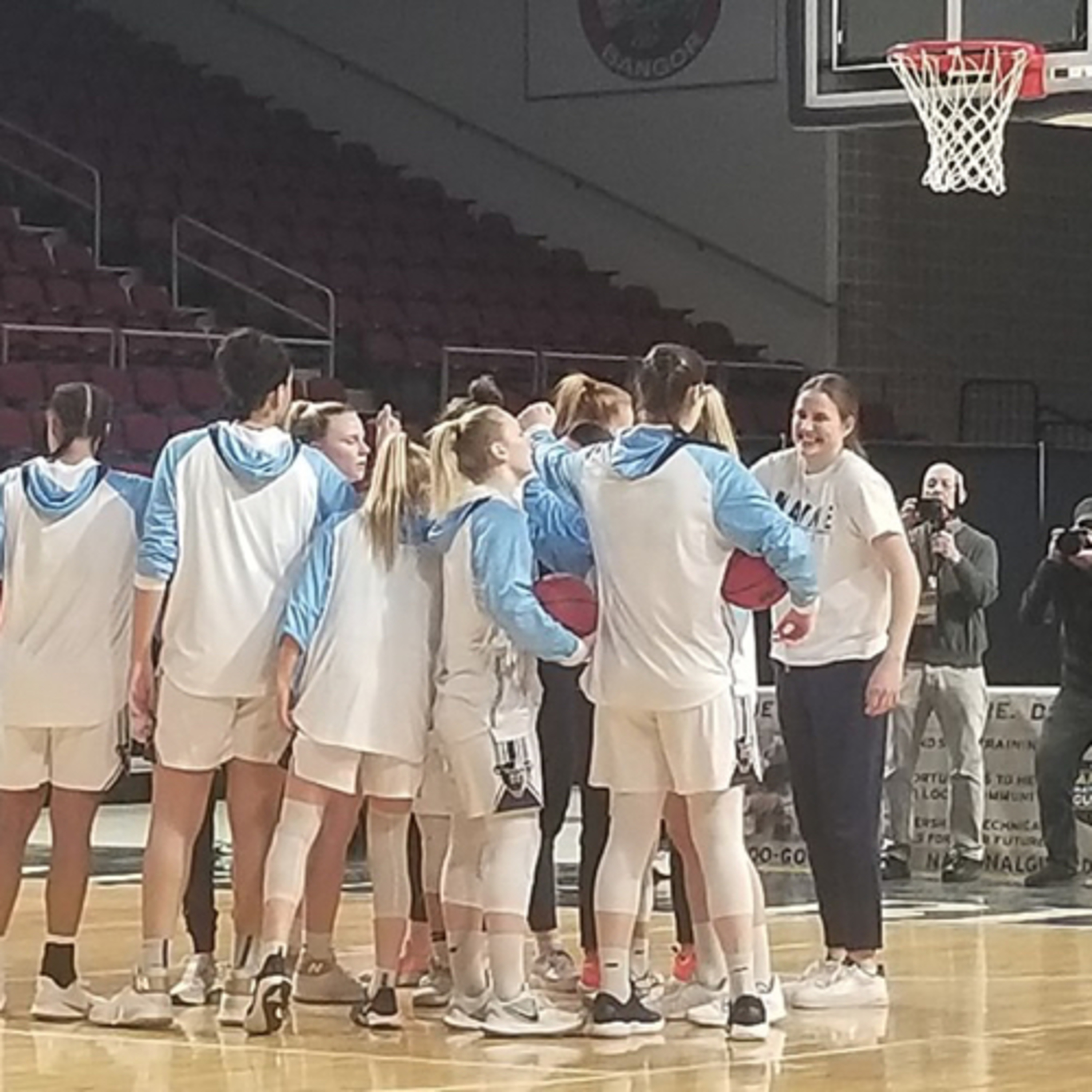 Maine/Vermont women’s basketball quarterfinal postgame interviews