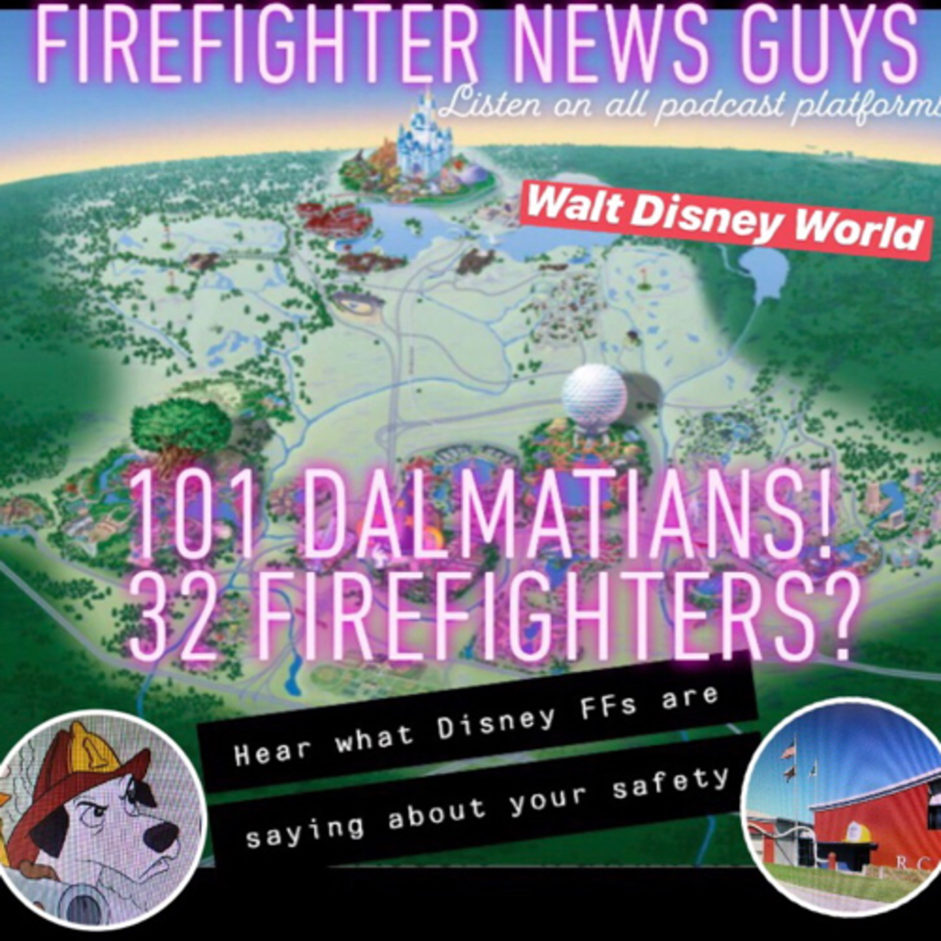 Walt Disney World has more Dalmatians than Firefighters 🤔