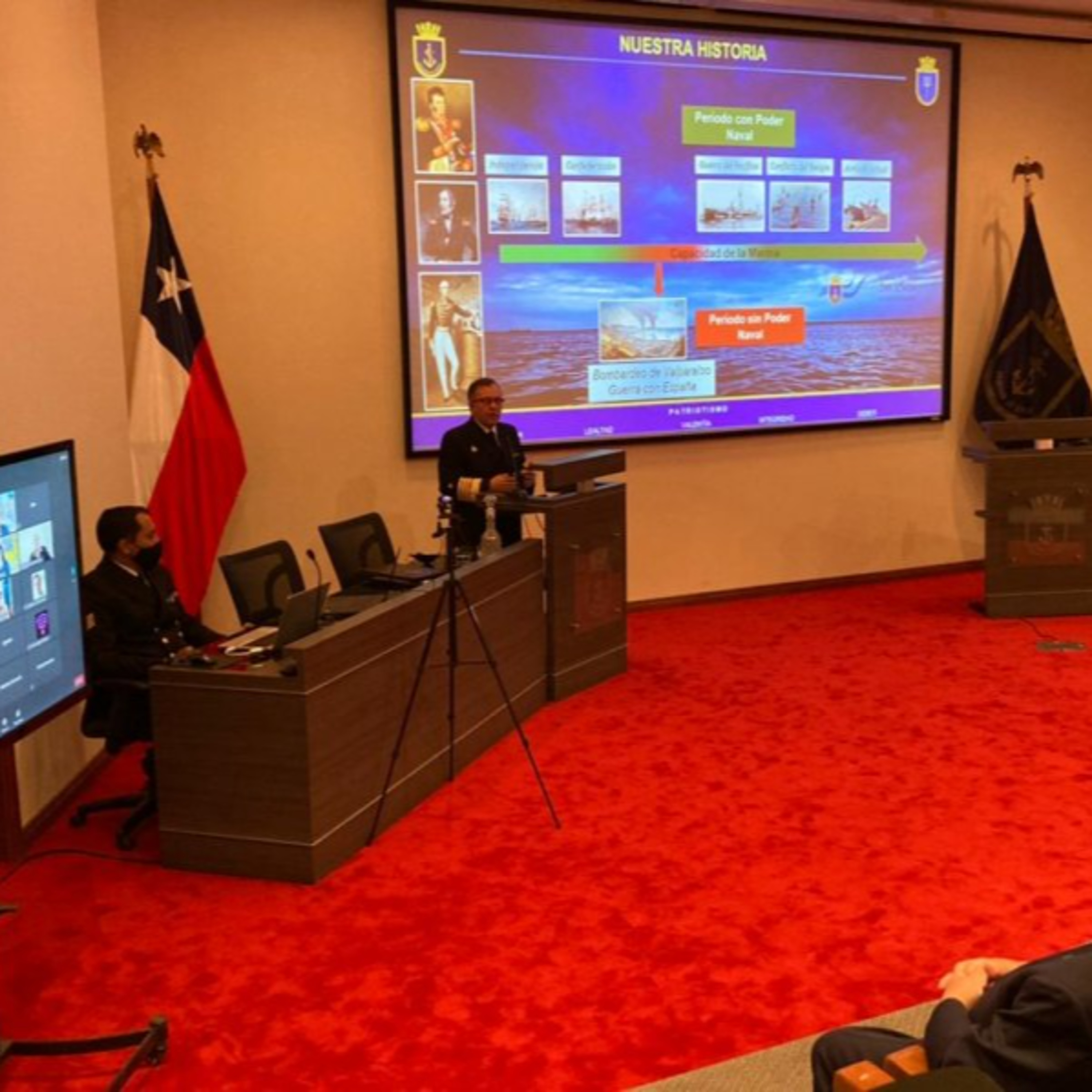 Armada realiza curso de "formación ciudadana", Piñera y Caso Enjoy, sobreprecio en cajas de alimento y más noticias episode artwork