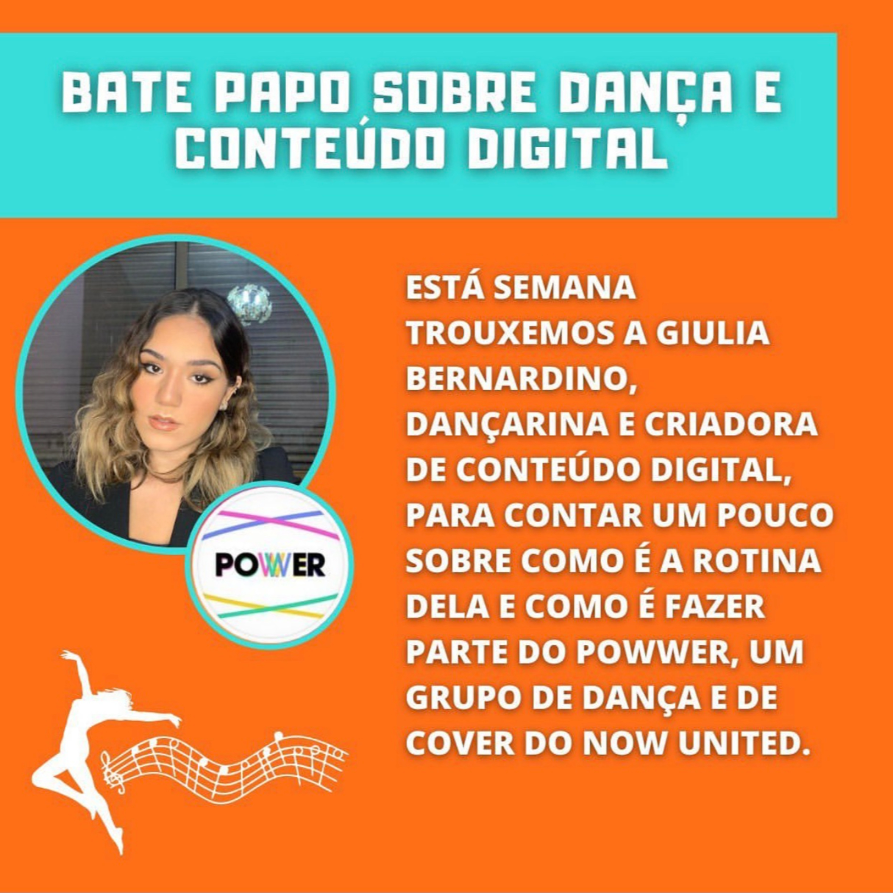 BATE PAPO SOBRE DANÇA E CONTEÚDO DIGITAL