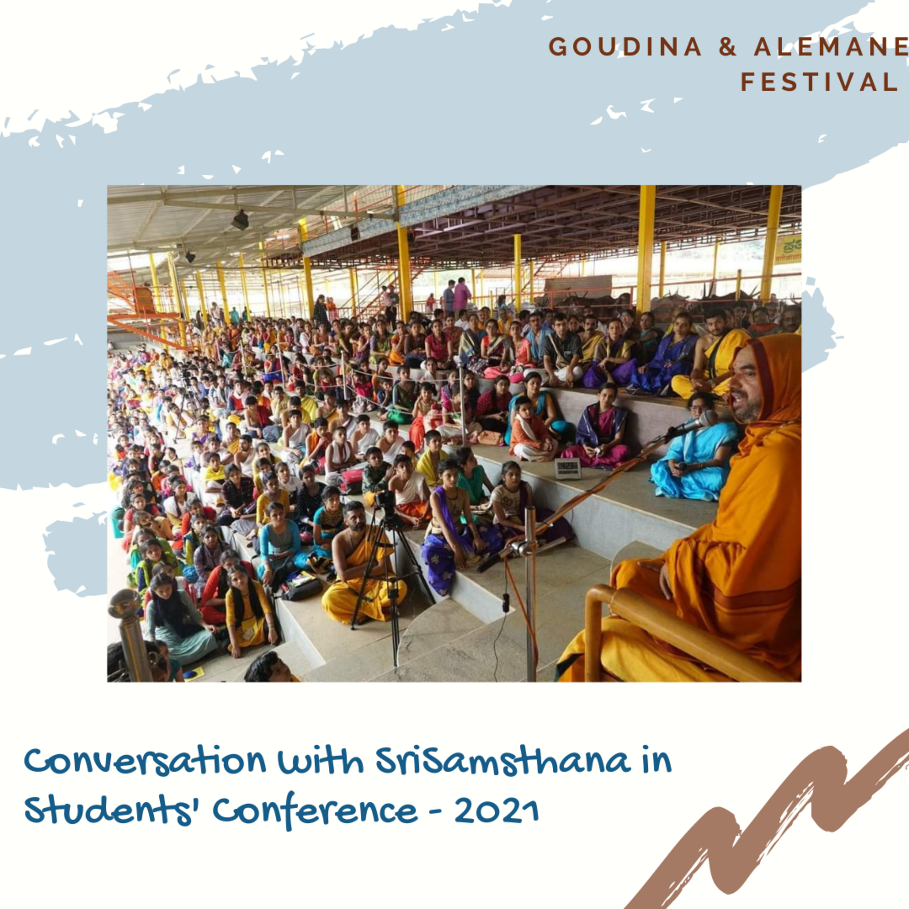 Q&A with SriSamsthana in students' conference - 2021