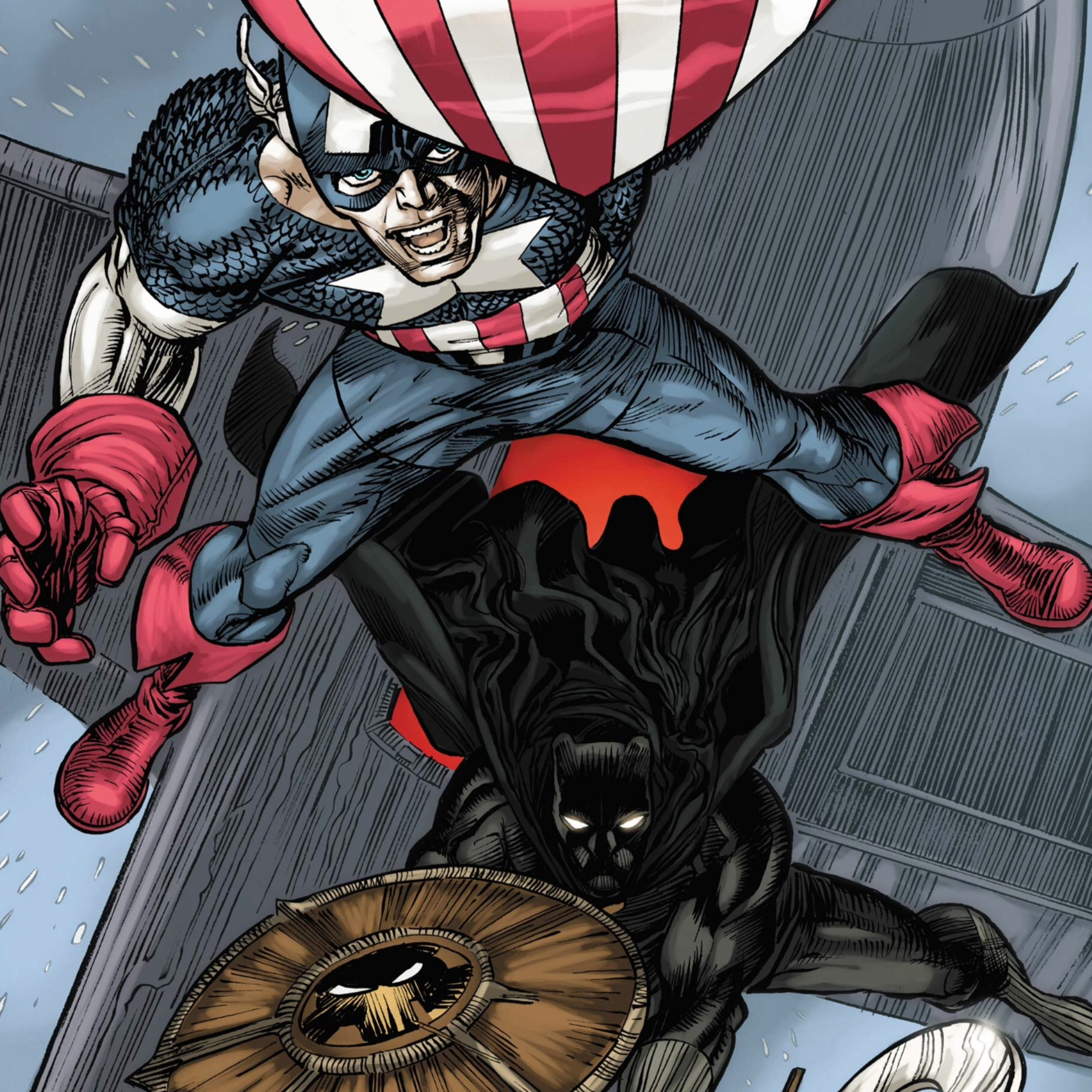 Kirby's Kids Independence Day Special - Captain America/Black Panther: Flags Of Our Fathers episode artwork
