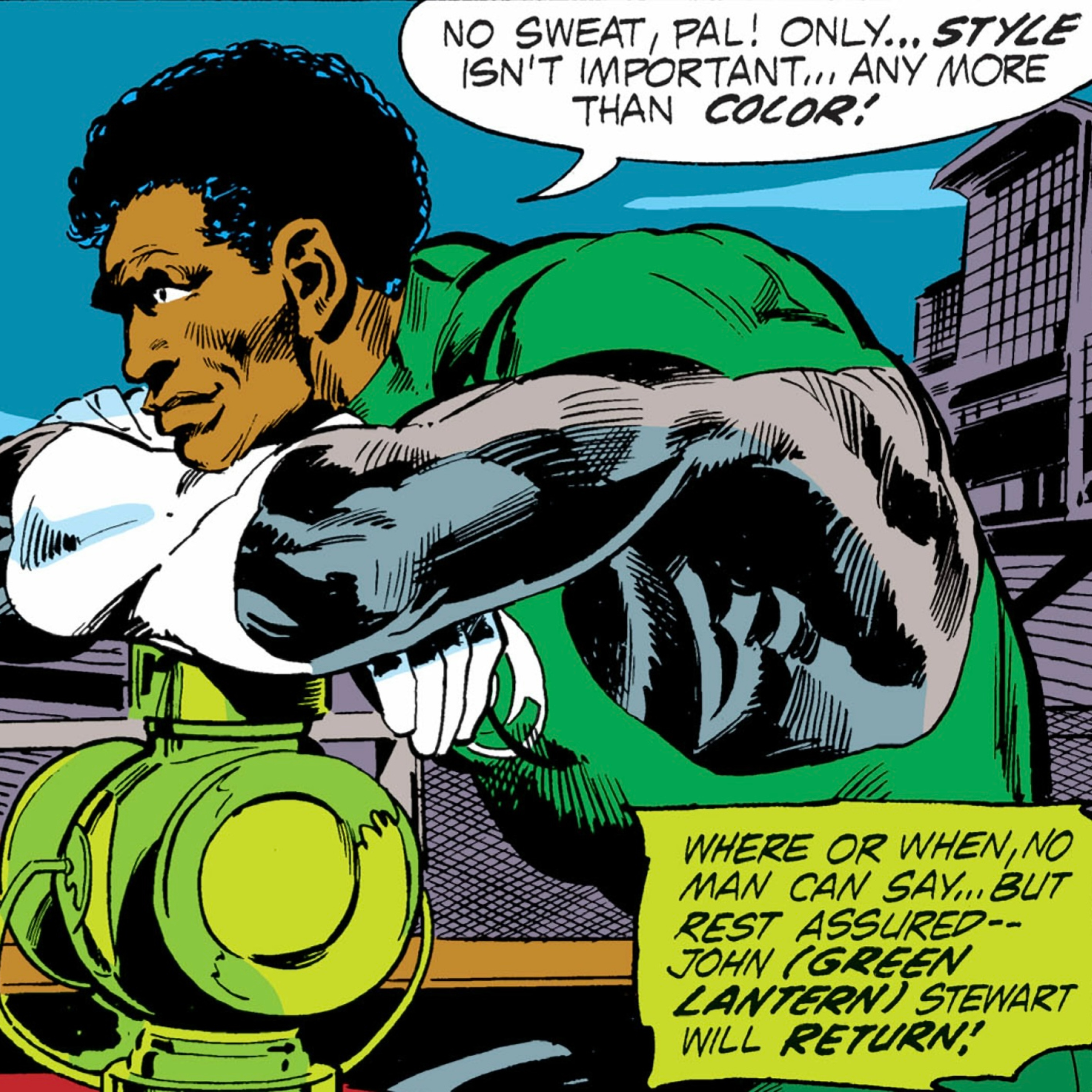The Kids Present Comics Archeology - GREEN LANTERN - Social Justice by Dennis O'Neil episode artwork