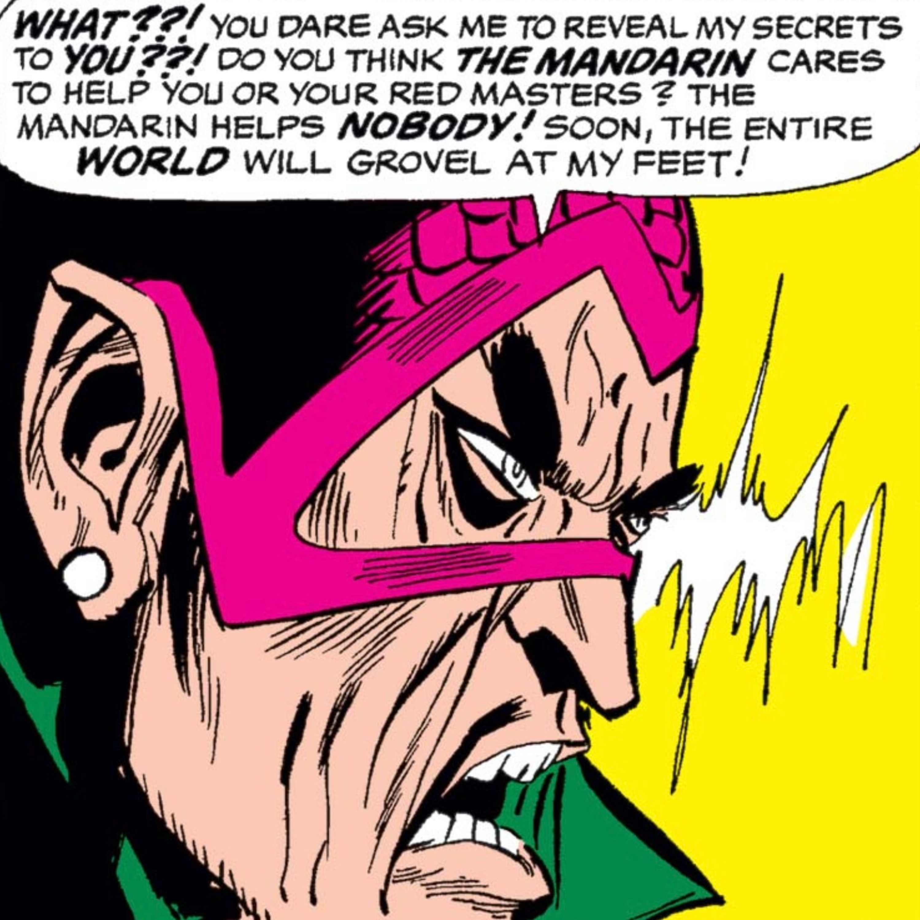 Angus’ Appendices - THE MANDARIN - Tales Of Suspense Vol 1 Issue 50  episode artwork