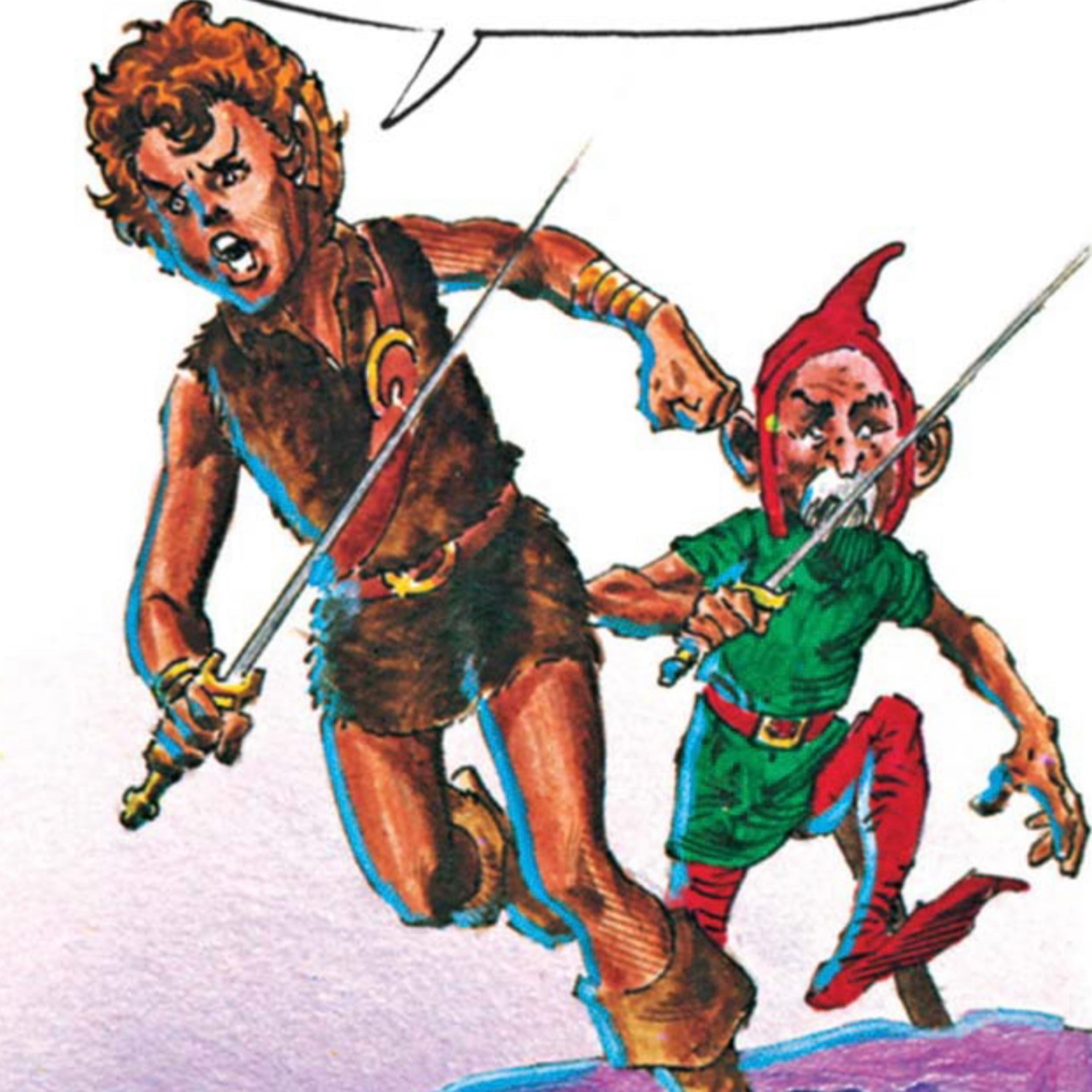 Comic Book Character Of The Month - Tyndall from WEIRDWORLD Warriors Of The Shadow Realm - Phase Three Marvel Super Special Vol 1 Issues 11 through 13 & Epic Illustrated episode artwork