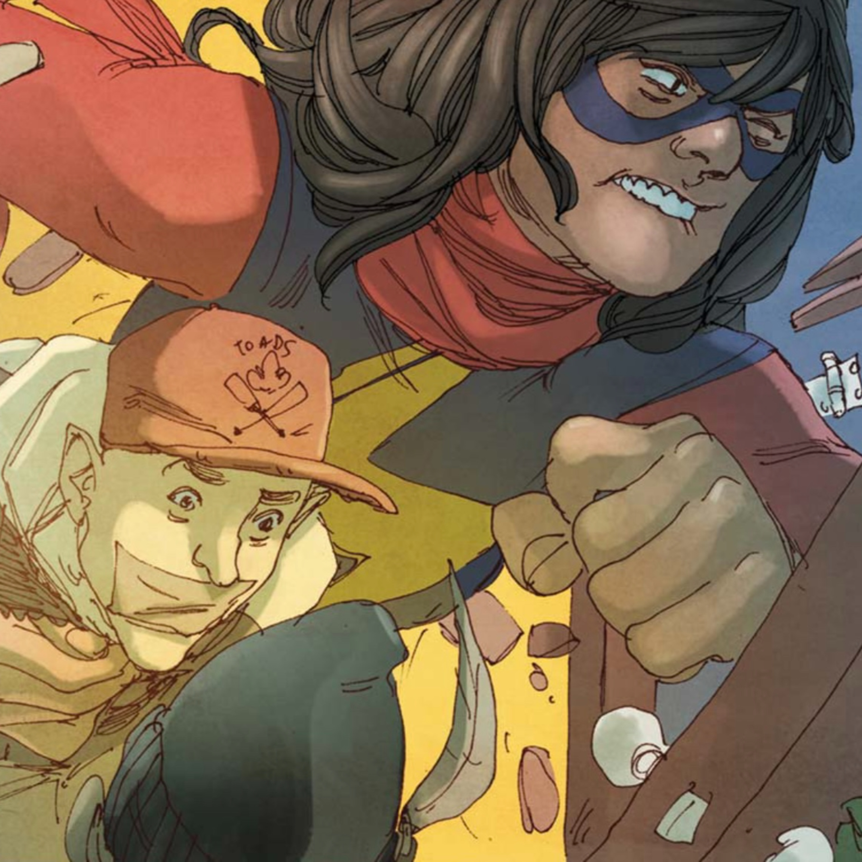 Comic Book Character Of The Month - Ms. Marvel Kamala Khan - Ms. Marvel Vol 3 Issue 5 episode artwork