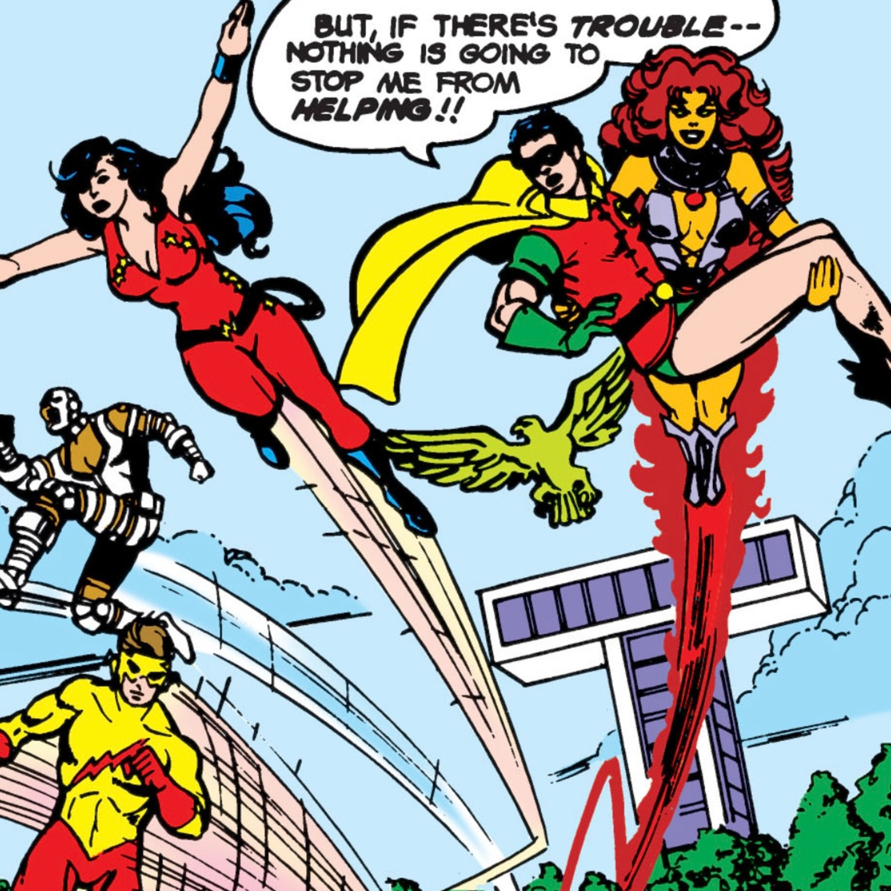 Kirbys Kids Super Special: George Perez 2022 Celebration - Teen Titans: Origin of the Teen Titans episode artwork