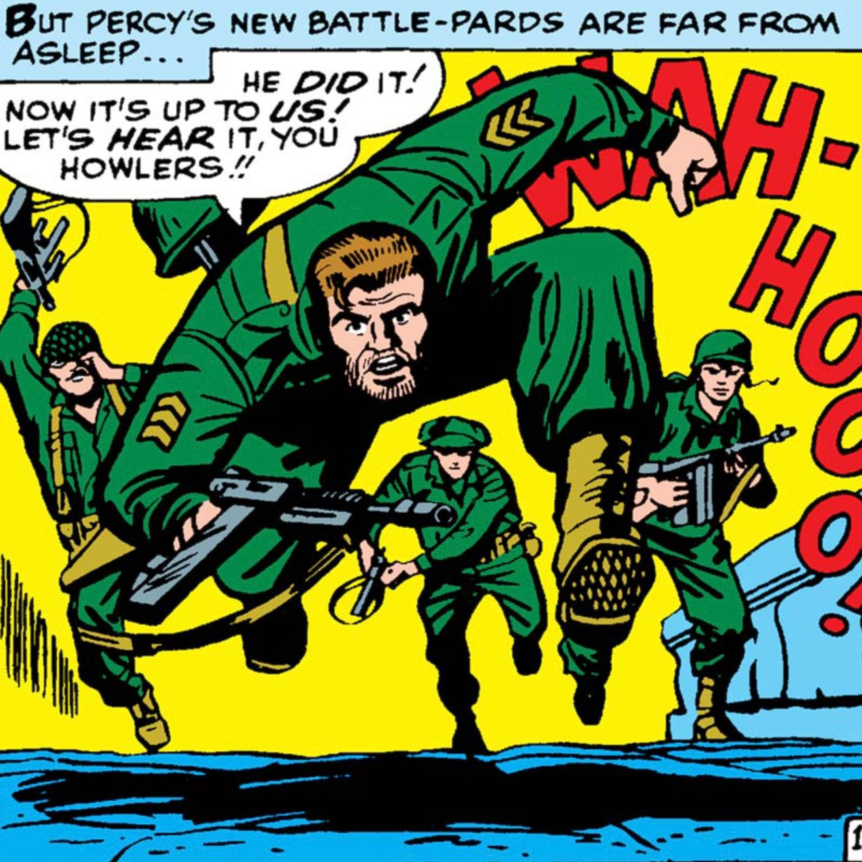 THE KIDS PRESENT KUDOS KIRBY - SGT. FURY and His Howling Commandos Issue #8 episode artwork