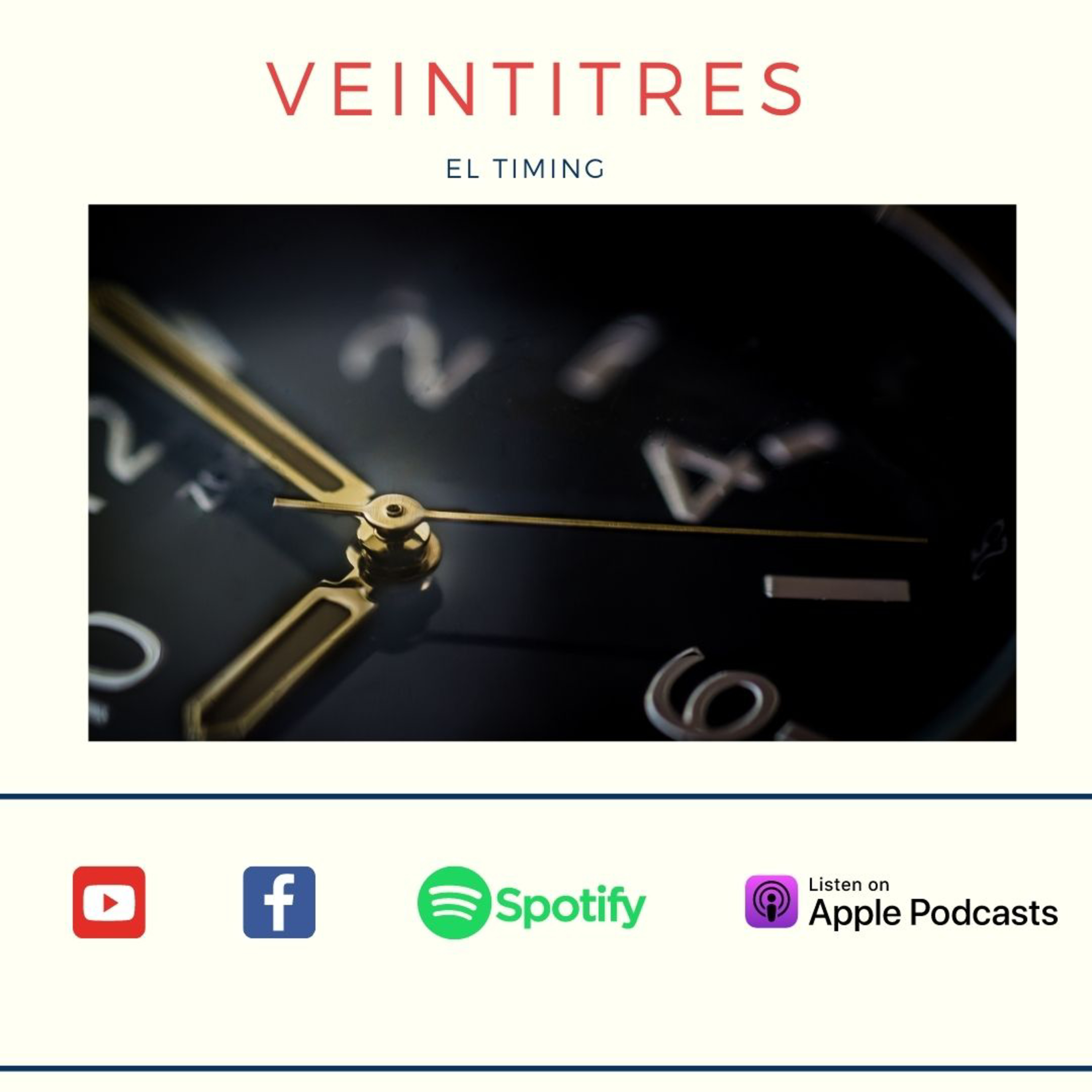 VEINTITRES: El timing episode artwork