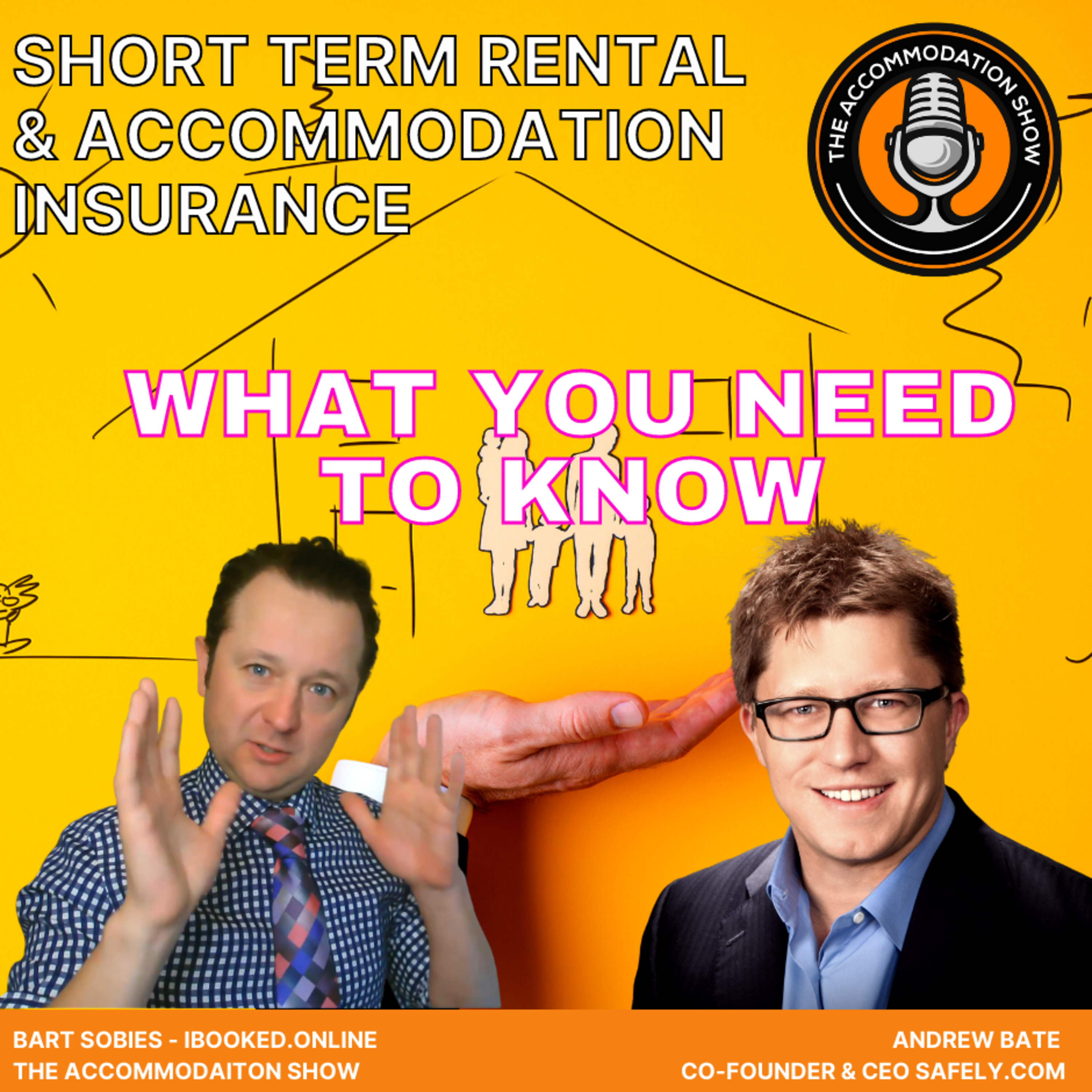 Insurance for Short Term Rentals: What hosts need to know with Safely CEO Andrew Bate episode artwork
