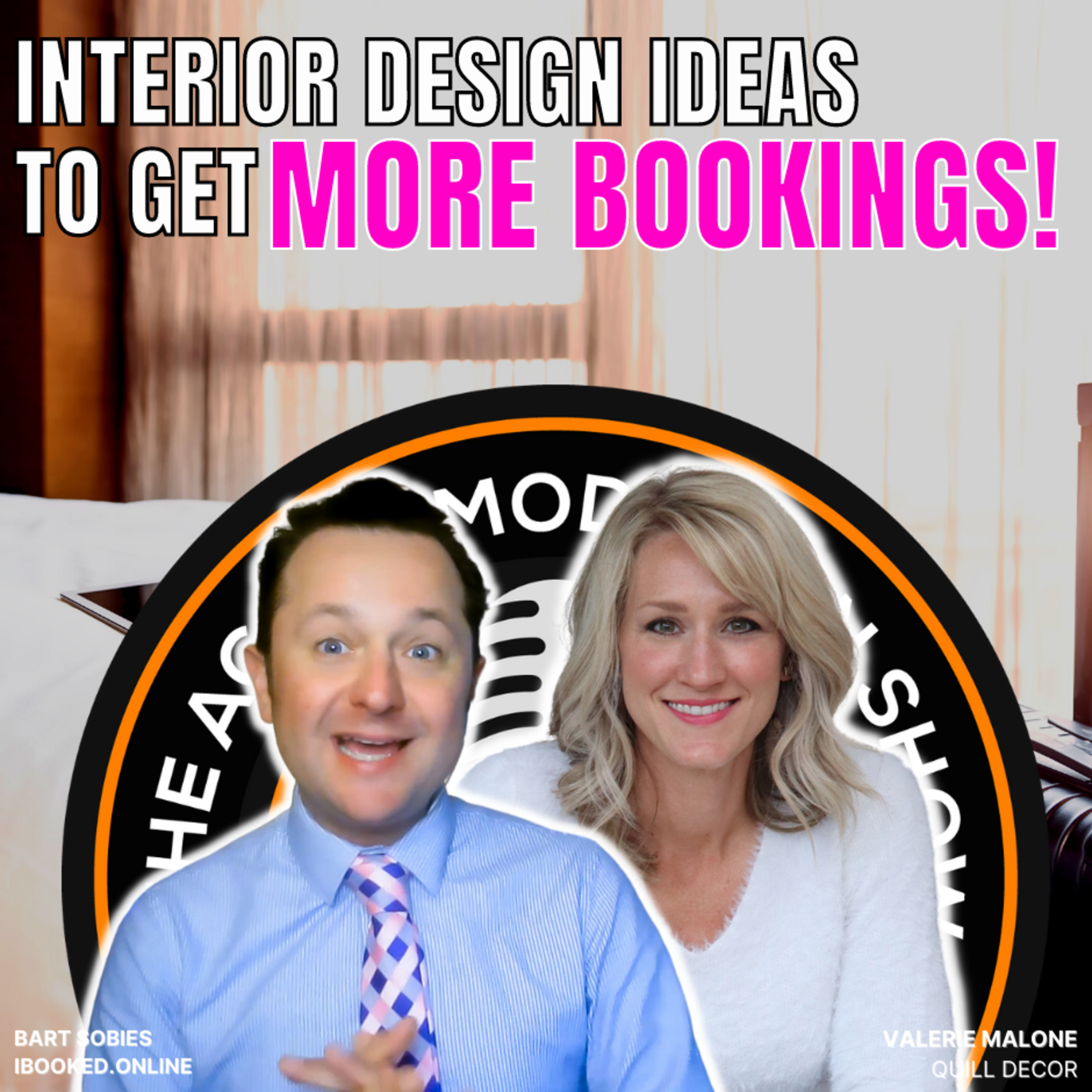 How Interior Design Gets You More Bookings with Valeria Malone Quill Decor episode artwork