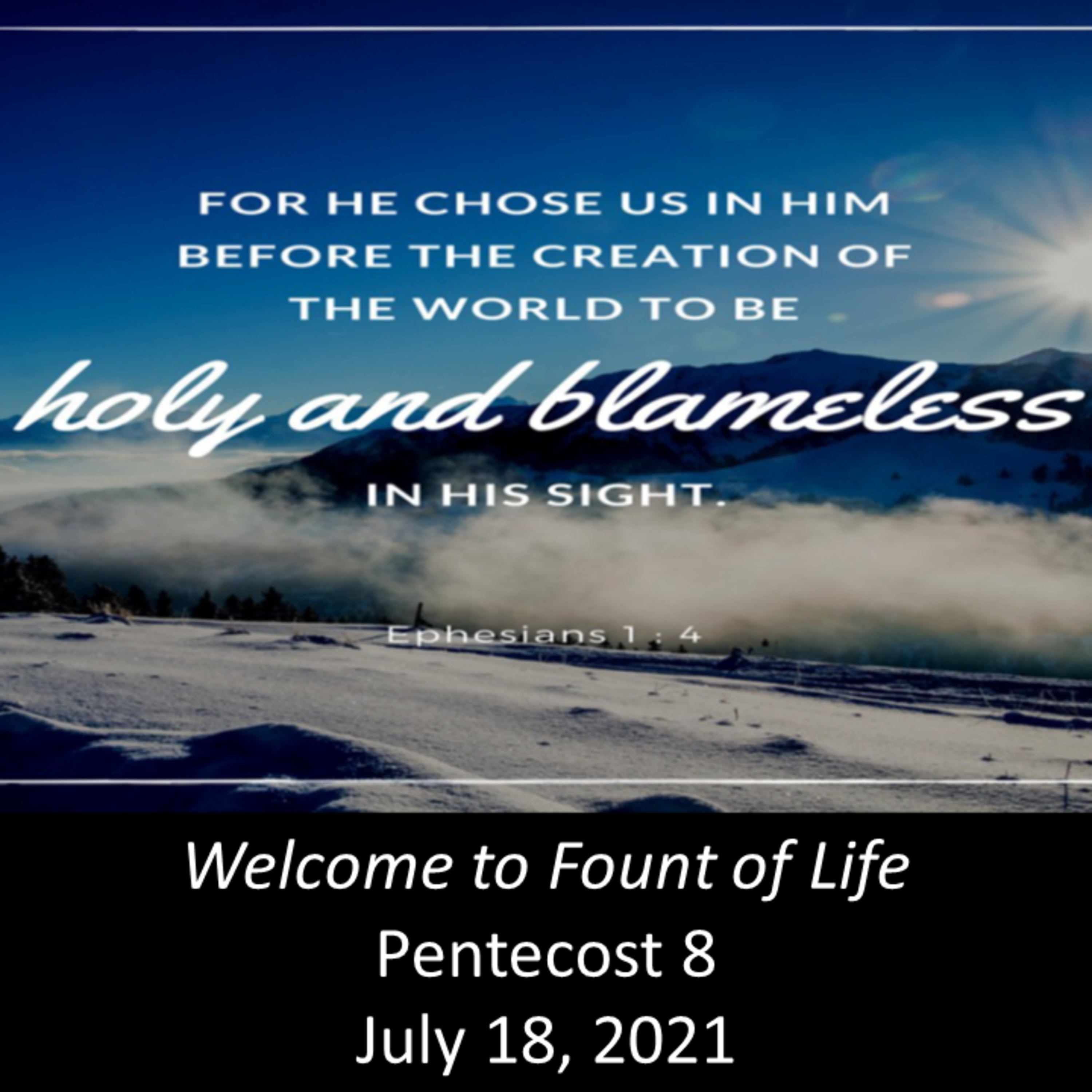 The Difficult Yet Comforting Doctrine of Election – July 18, 2021 episode artwork