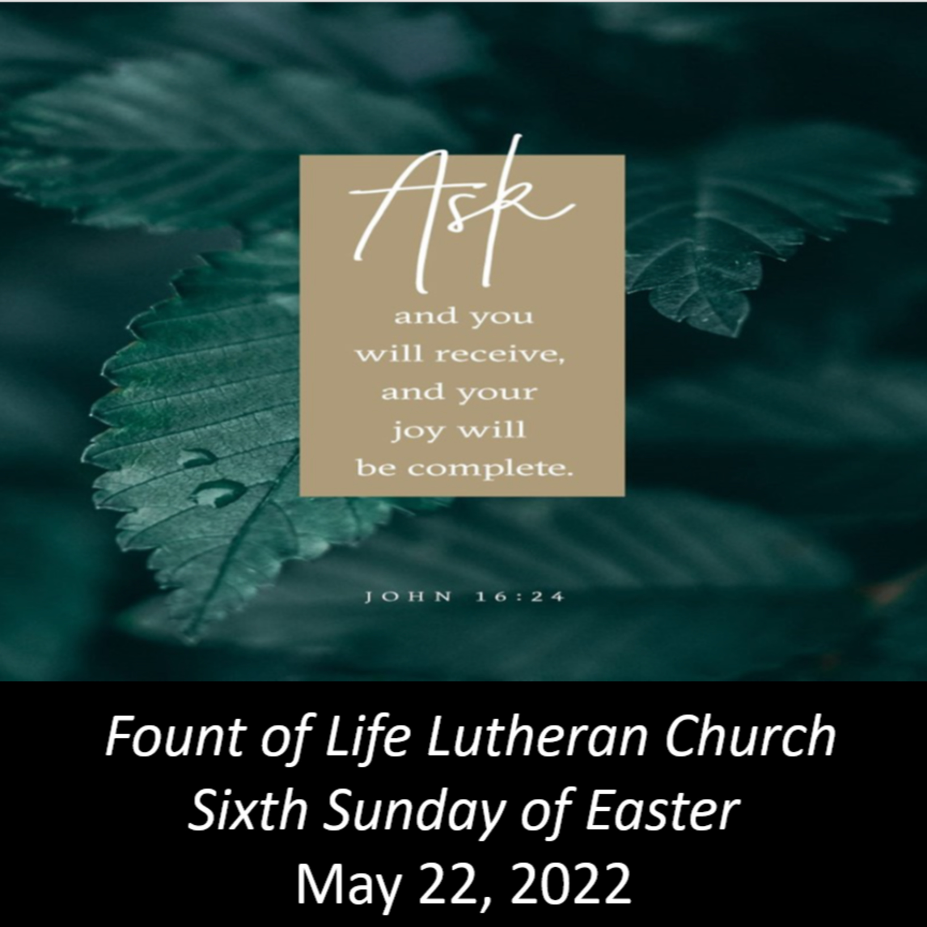 Portraits of the Risen Savior: The Temple and The Lamb – May 22, 2022 episode artwork