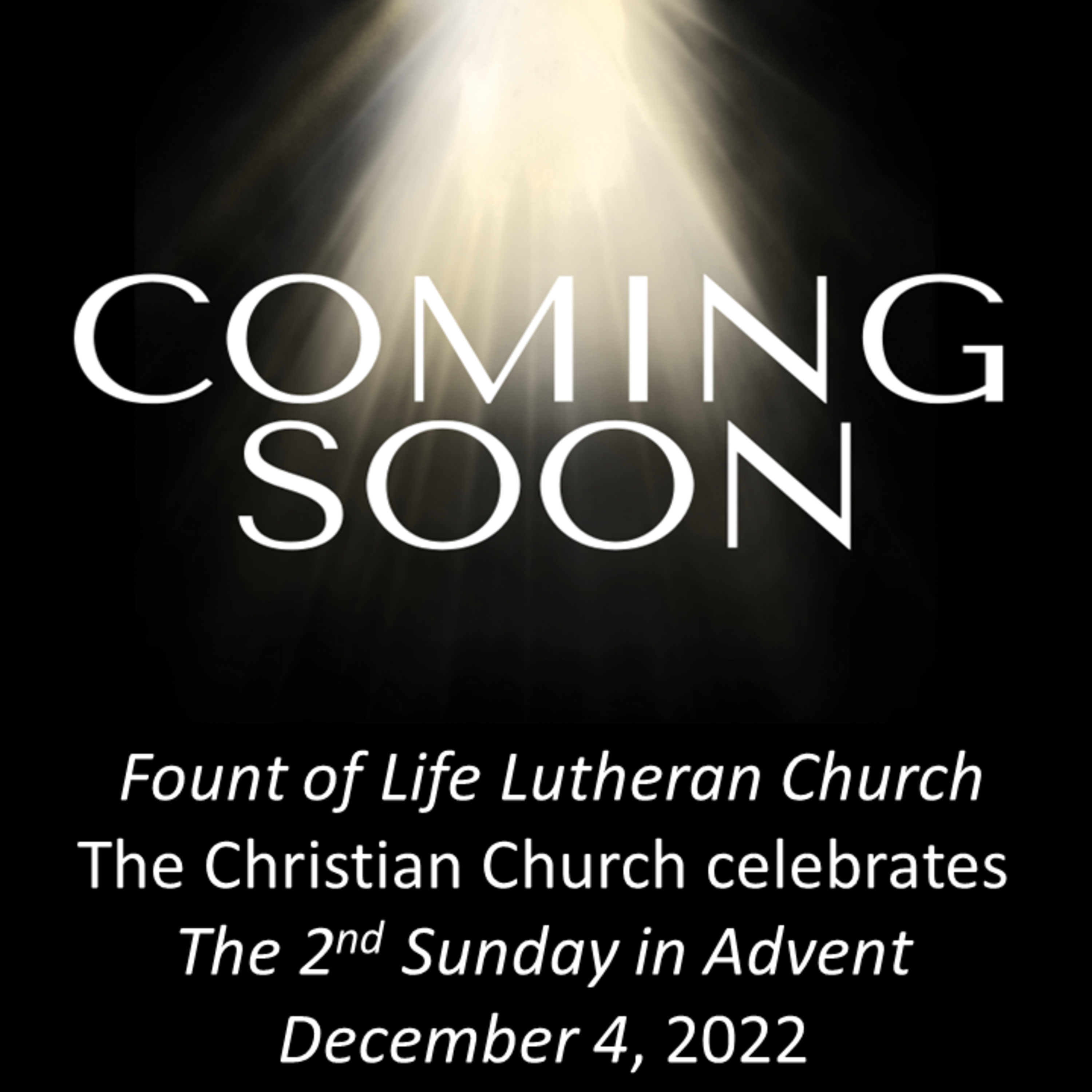 Fount of Life Sermon for December 4, 2022 episode artwork