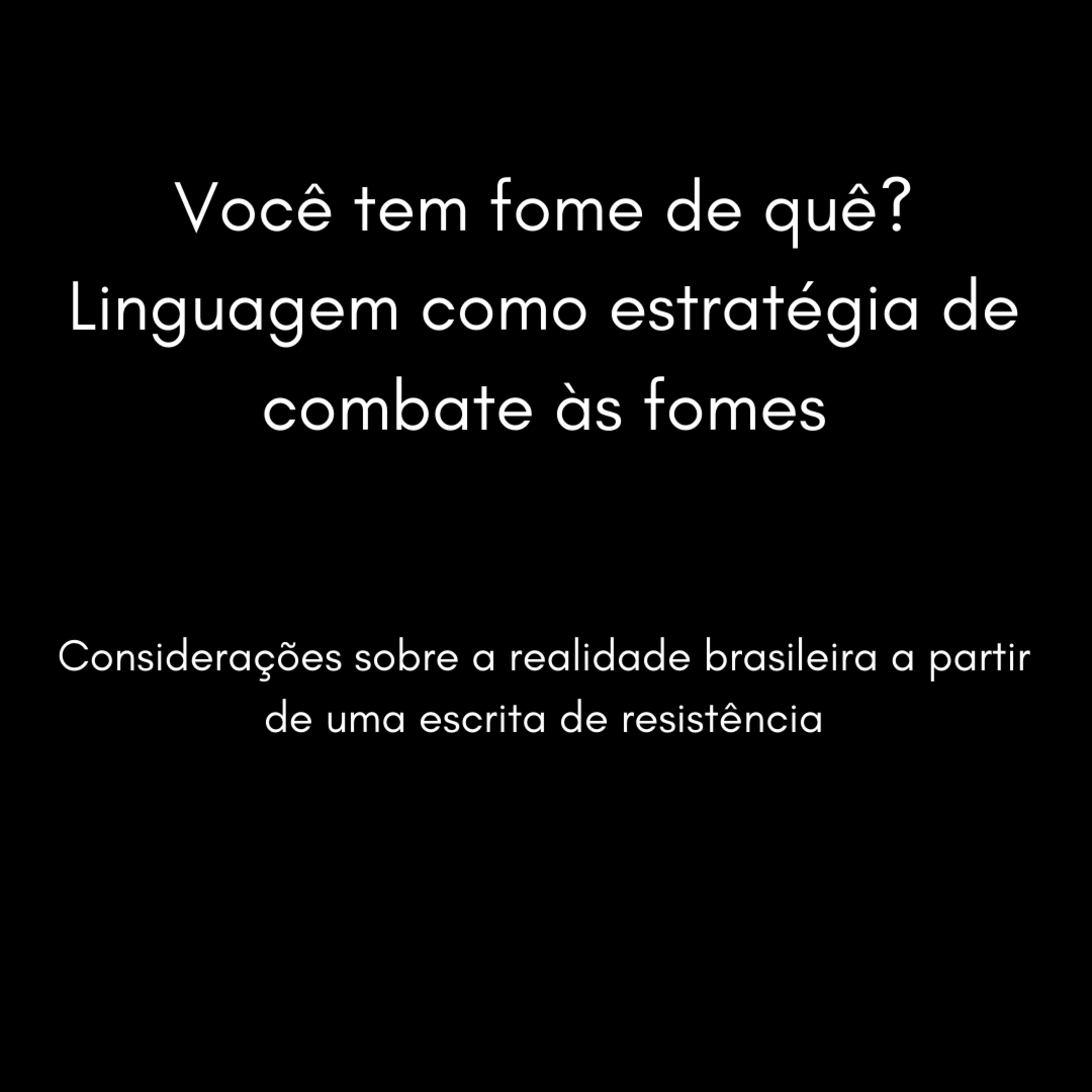 Introdução à obra "Quarto de Despejo" de Carolina Maria de Jesus