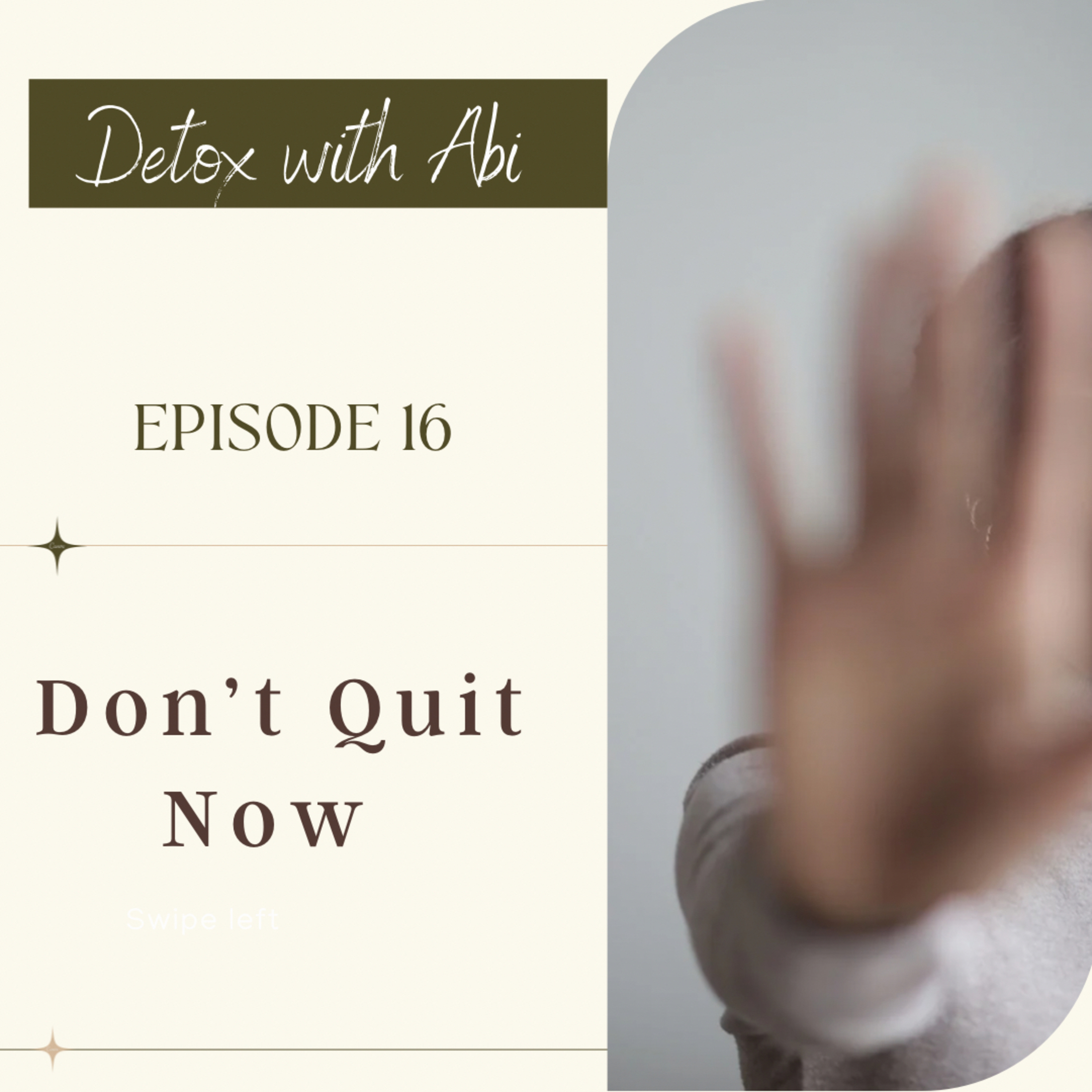 Episode 273: Don’t Quit Now episode artwork