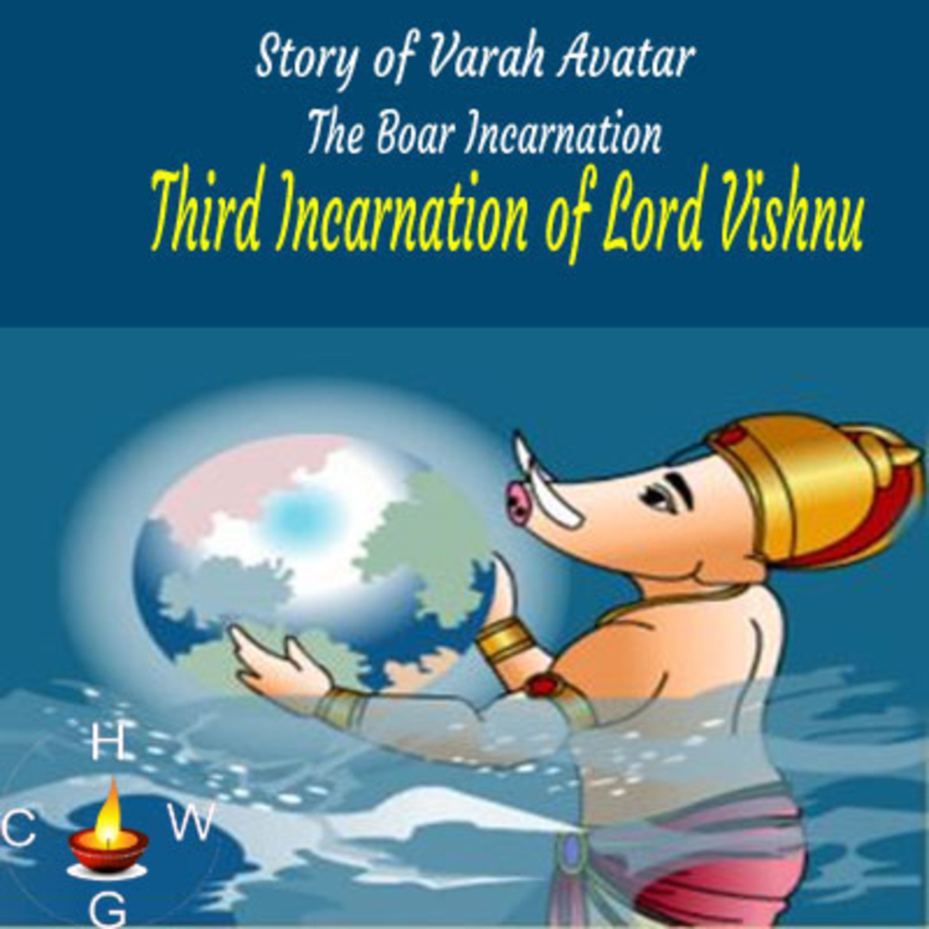 Story of Varah Avatar ( The Boar Incarnation).......THIRD INCARNATION OF LORD VISHNU