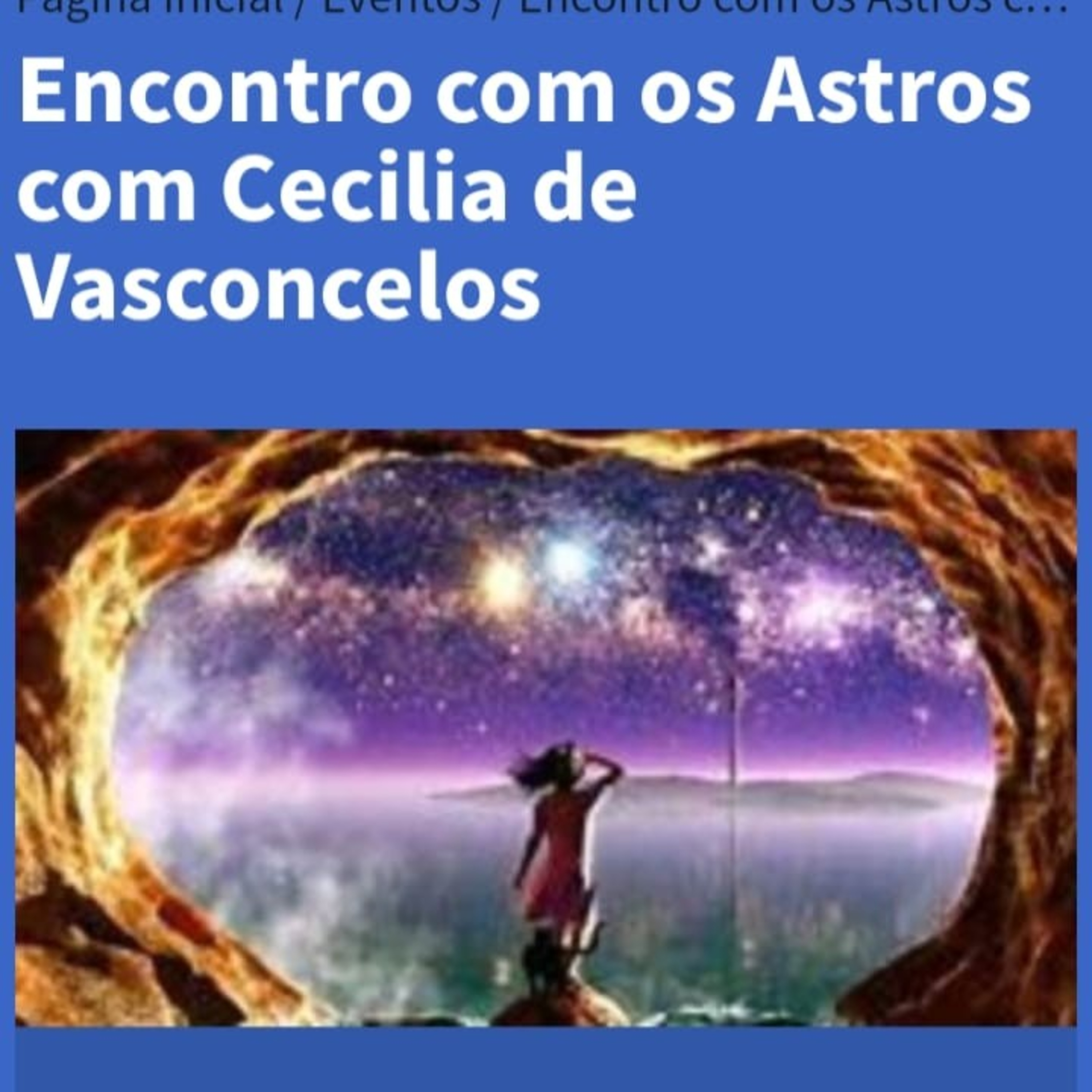 Encontro com os Astros com Cecília de Vasconcelos  episode artwork