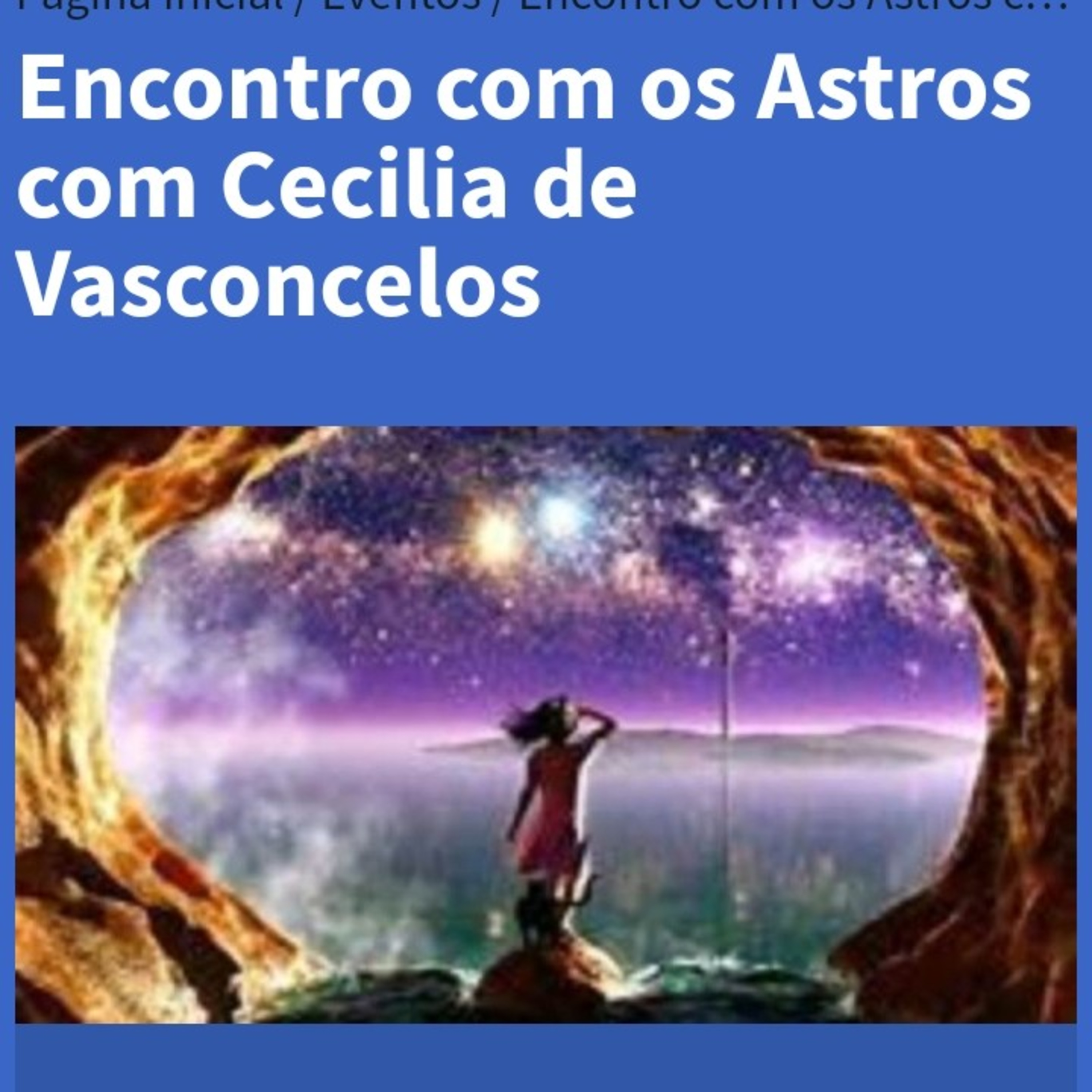 Encontro com os Astros com Cecília de Vasconcelos  episode artwork