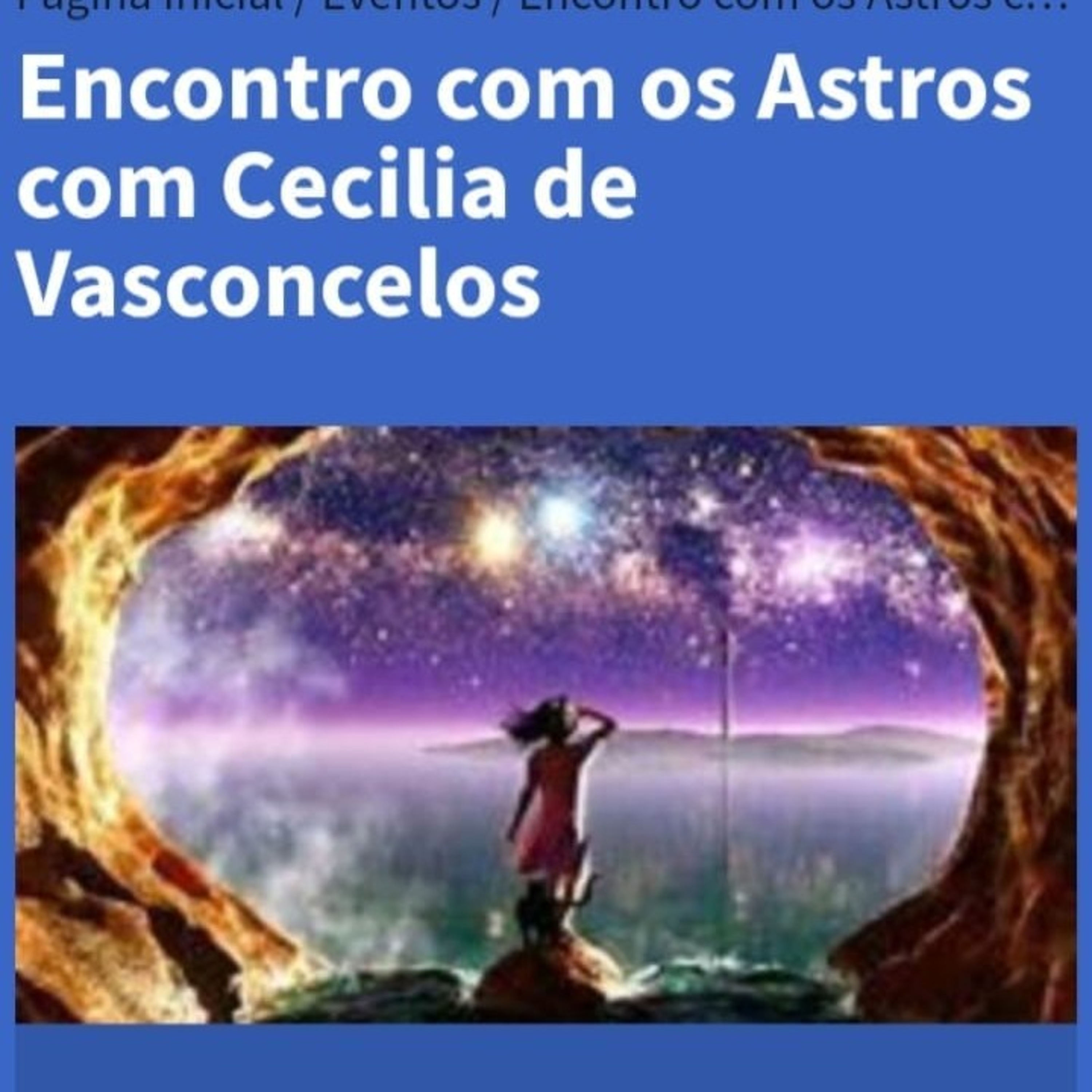 22/02 Encontro com os Astros com Cecília de Vasconcelos  episode artwork