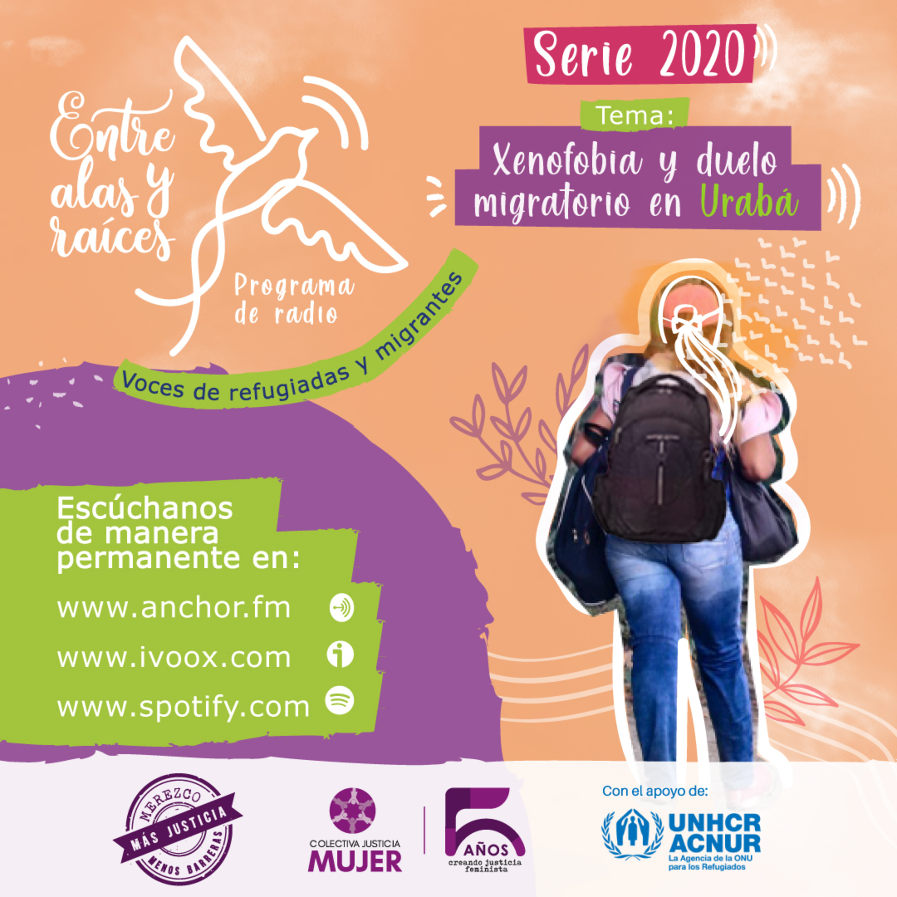 Entre Alas y Raíces: Voces de refugiadas y migrantes