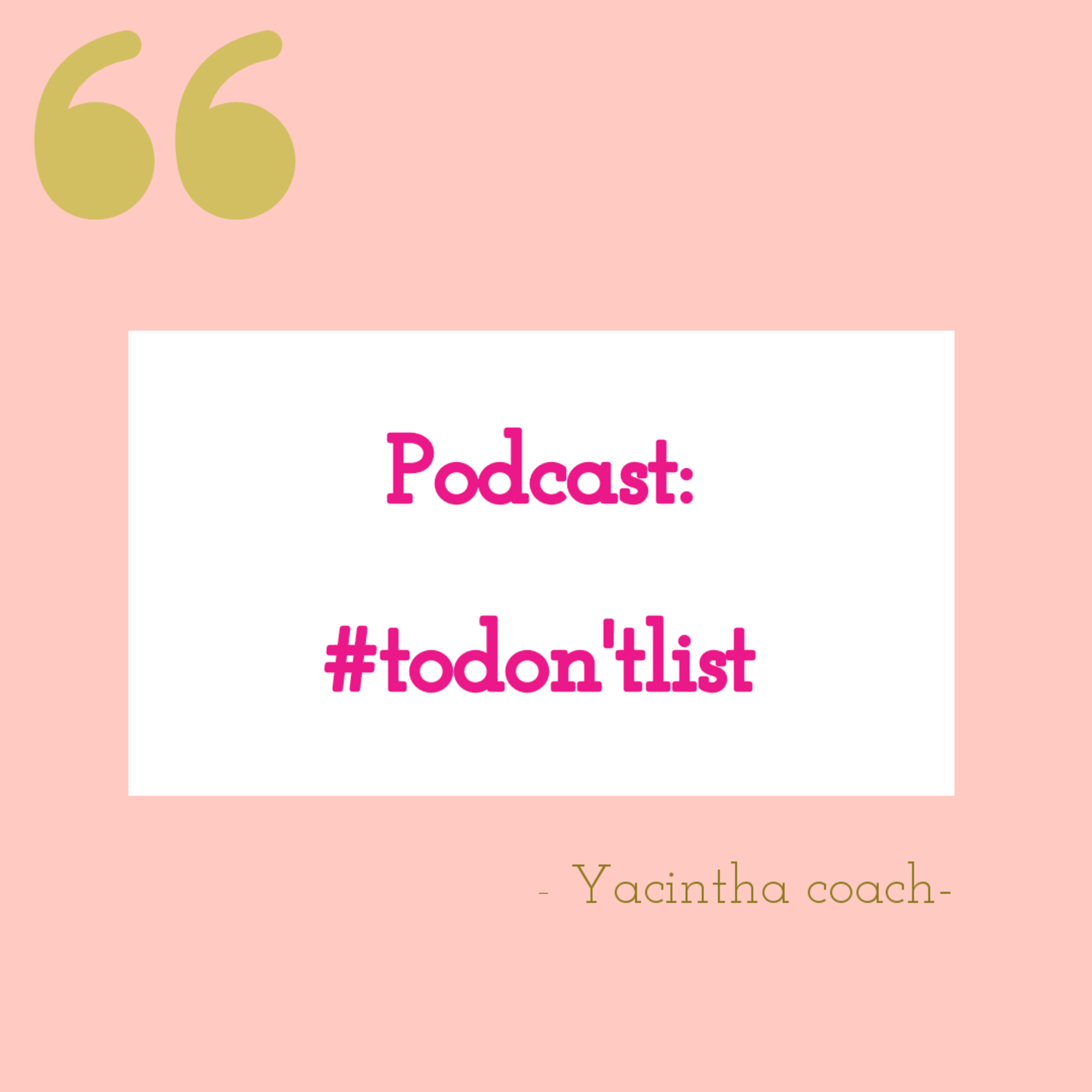 Podcast Yacintha Food & Life coach