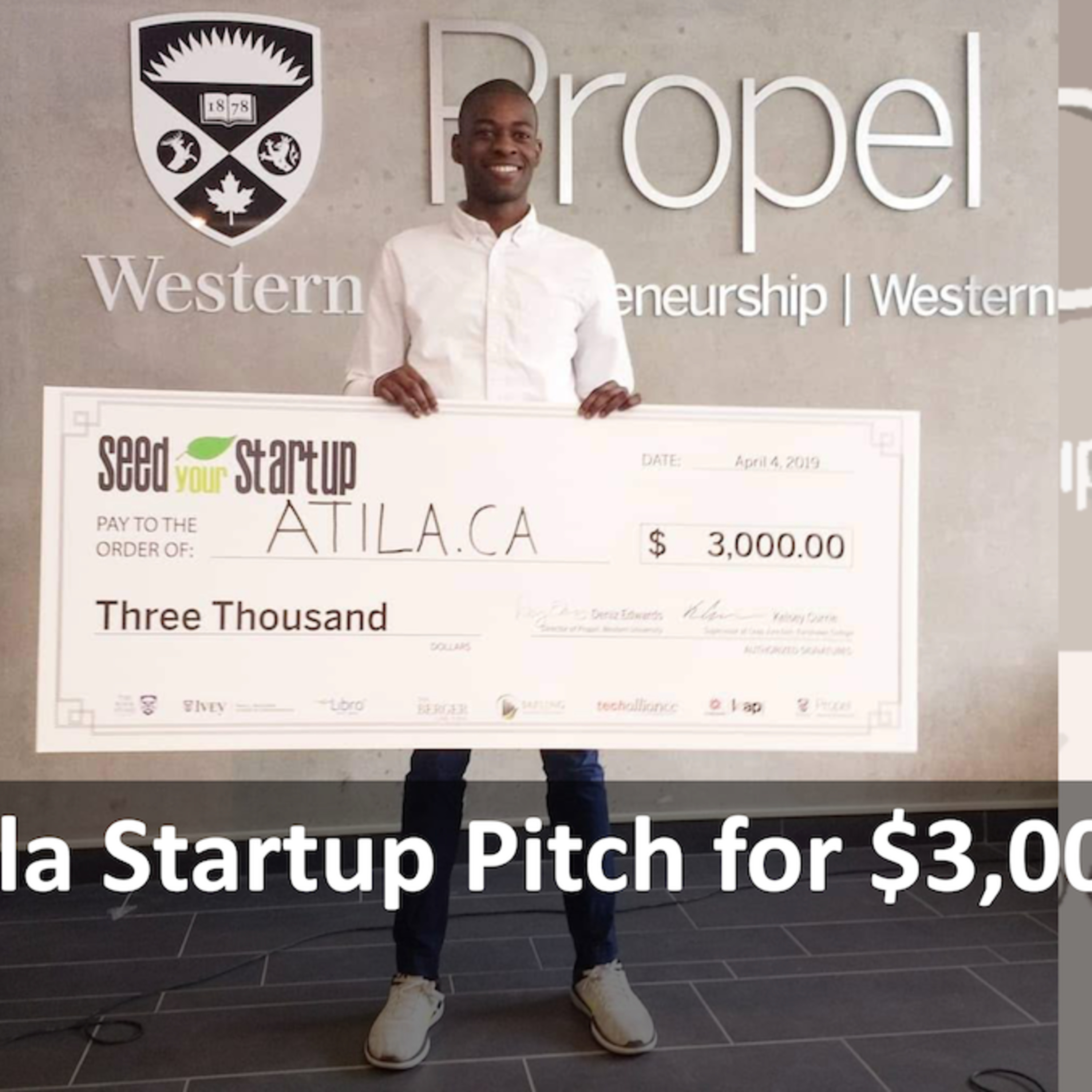 Atila Startup Pitch that Won $3,000