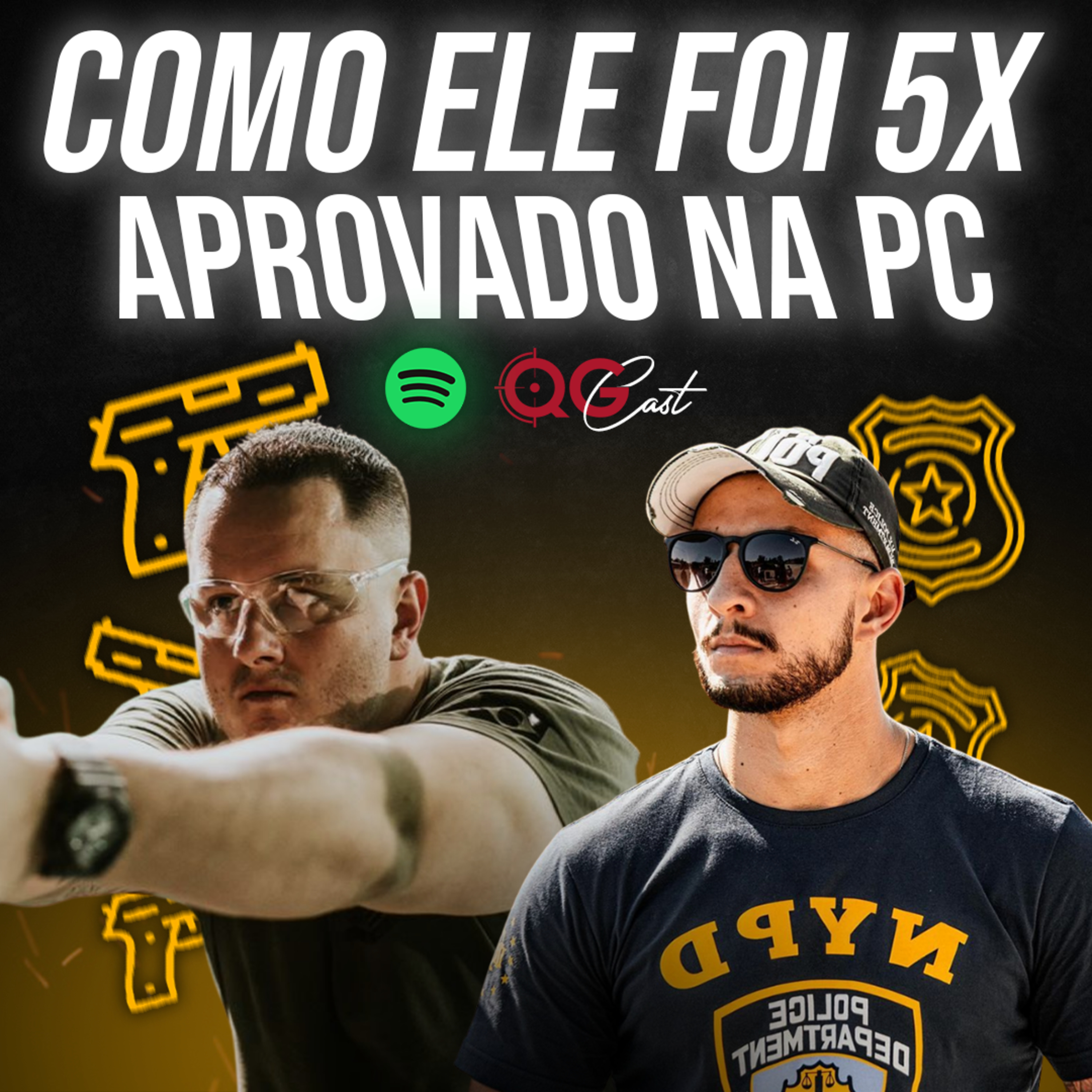Episódio #12: Conseguiu 5 APROVAÇÕES nos Concursos da Polícia Civil SP (Descubra como) episode artwork